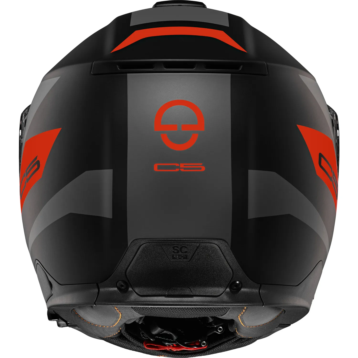 Schuberth Hjälm C5 Eclipse Antrasit Röd
