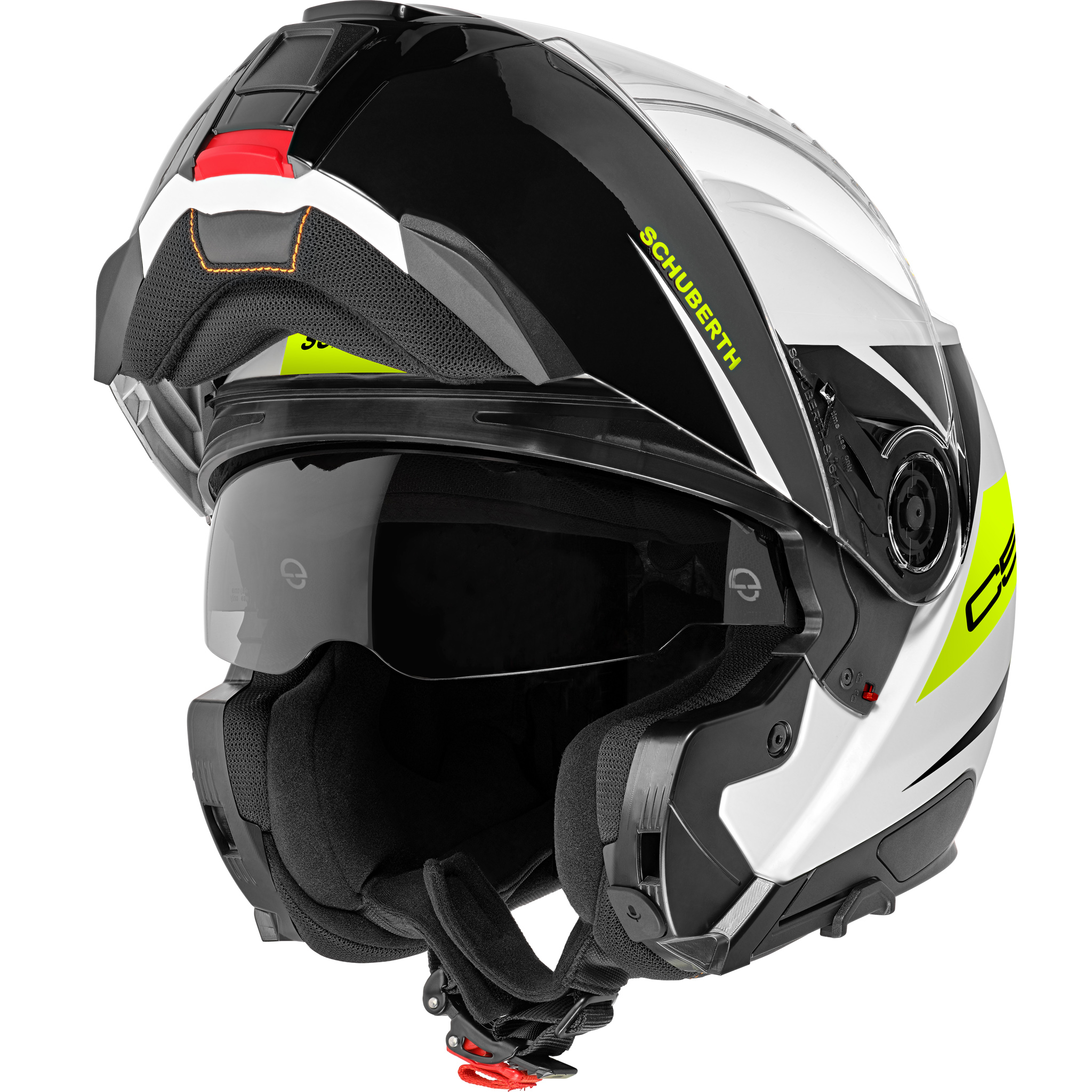 Schuberth Hjälm C5 Eclipse Gul/Vit