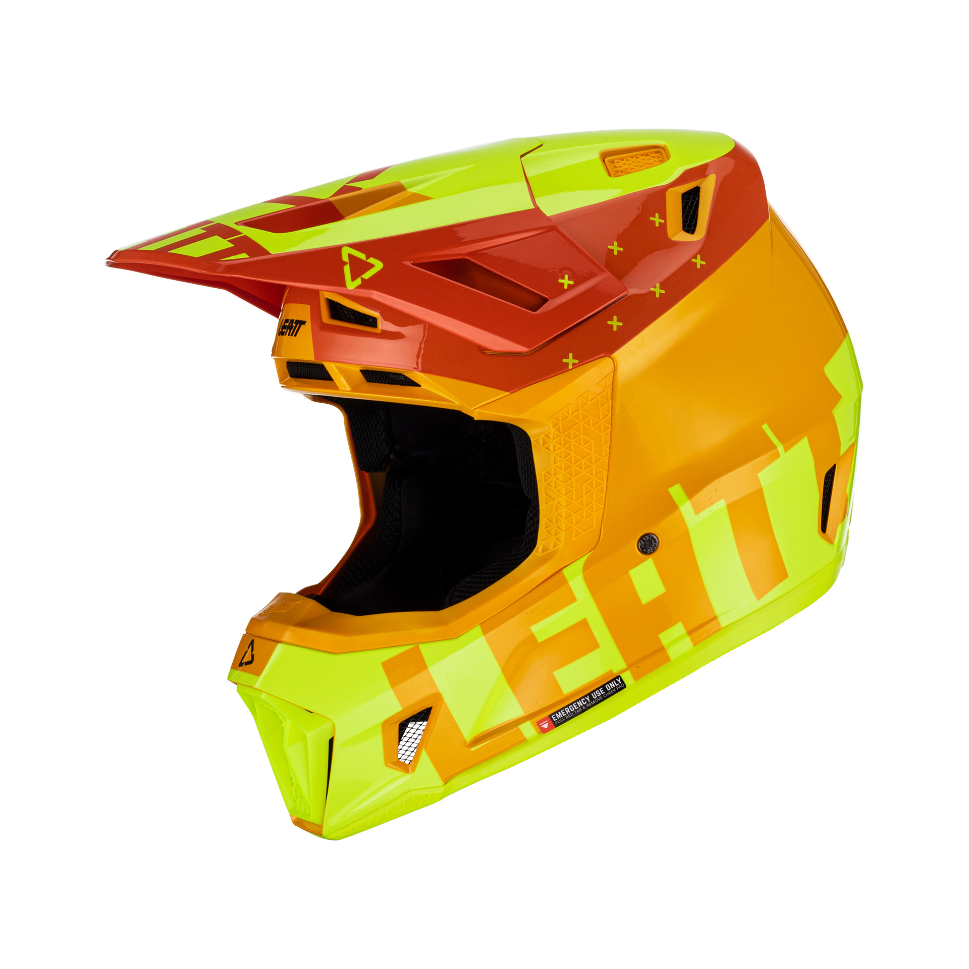 Leatt Hjälm Kit Moto 7.5 V23 Citrus