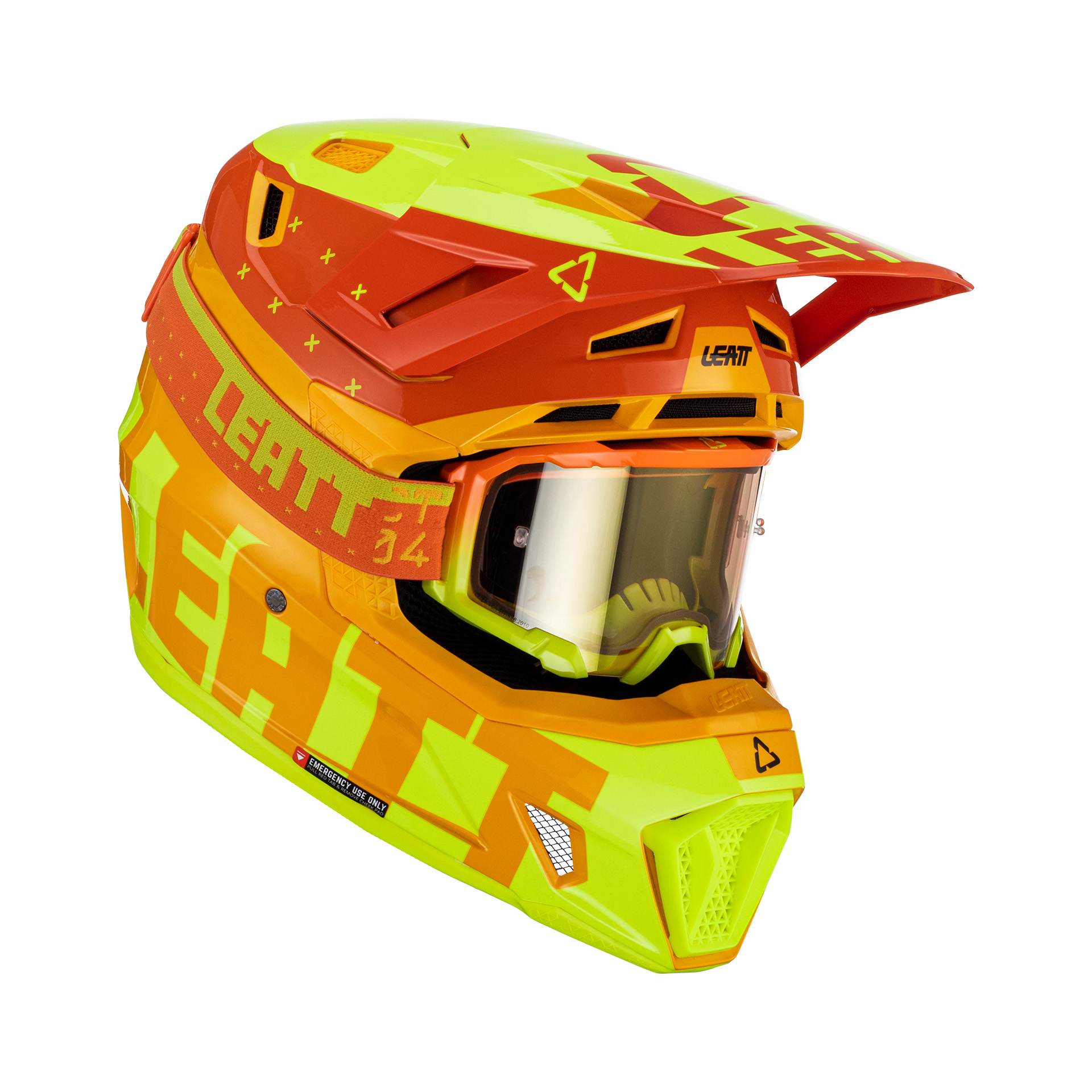 Leatt Hjälm Kit Moto 7.5 V23 Citrus