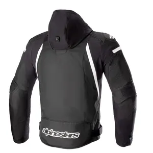 Alpinestars Textiljacka Zaca Vattentät Svart/Vit