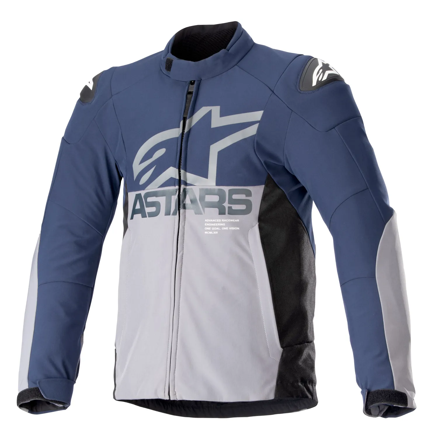 Alpinestars Textiljacka SMX Vattentät Blå/Grå 