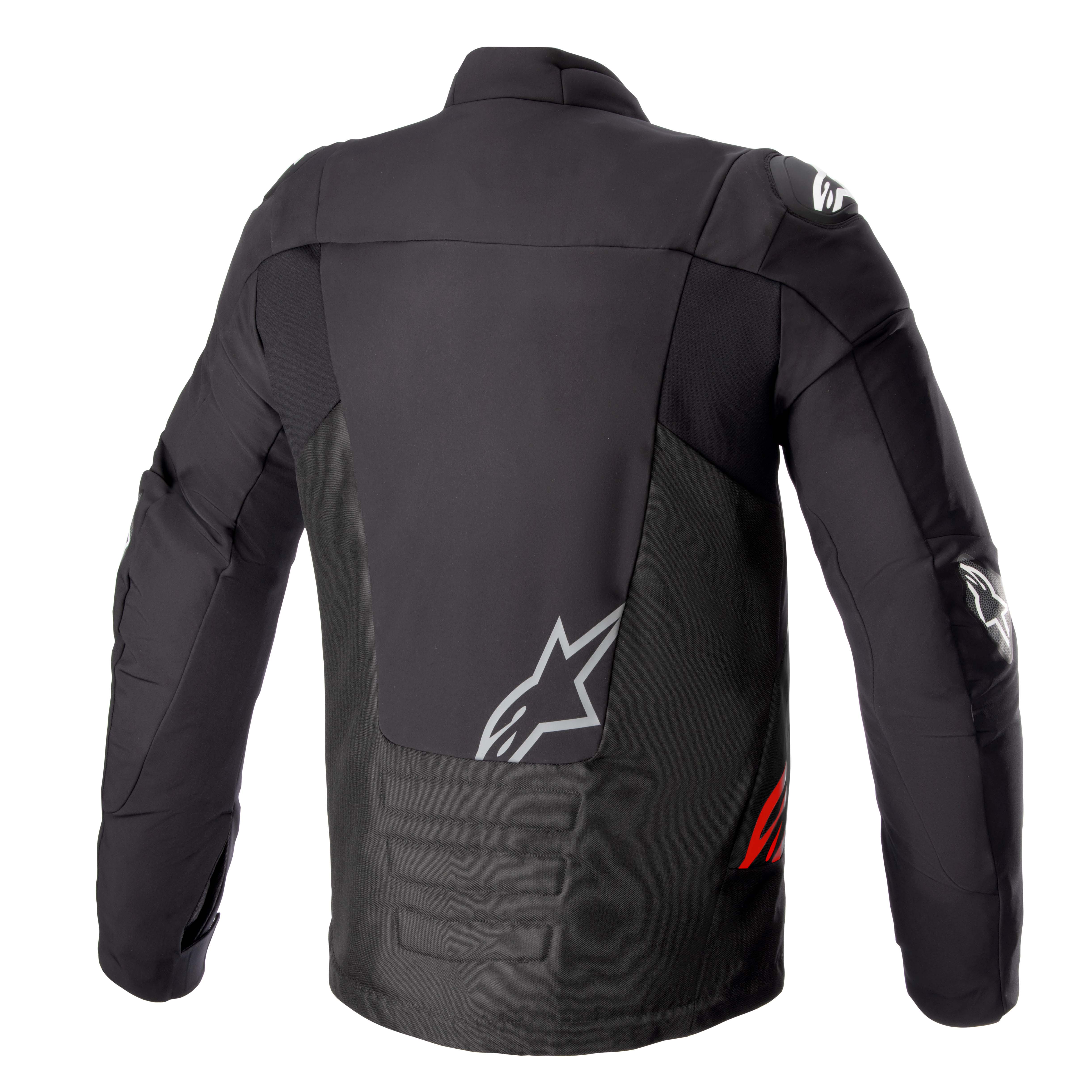 Alpinestars Textiljacka SMX Vattentät Svart/Röd 
