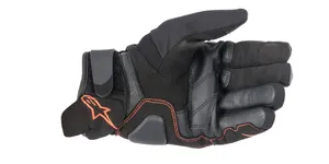 Alpinestars Handske SMX-1 Vattentät Svart/Röd Fluo 