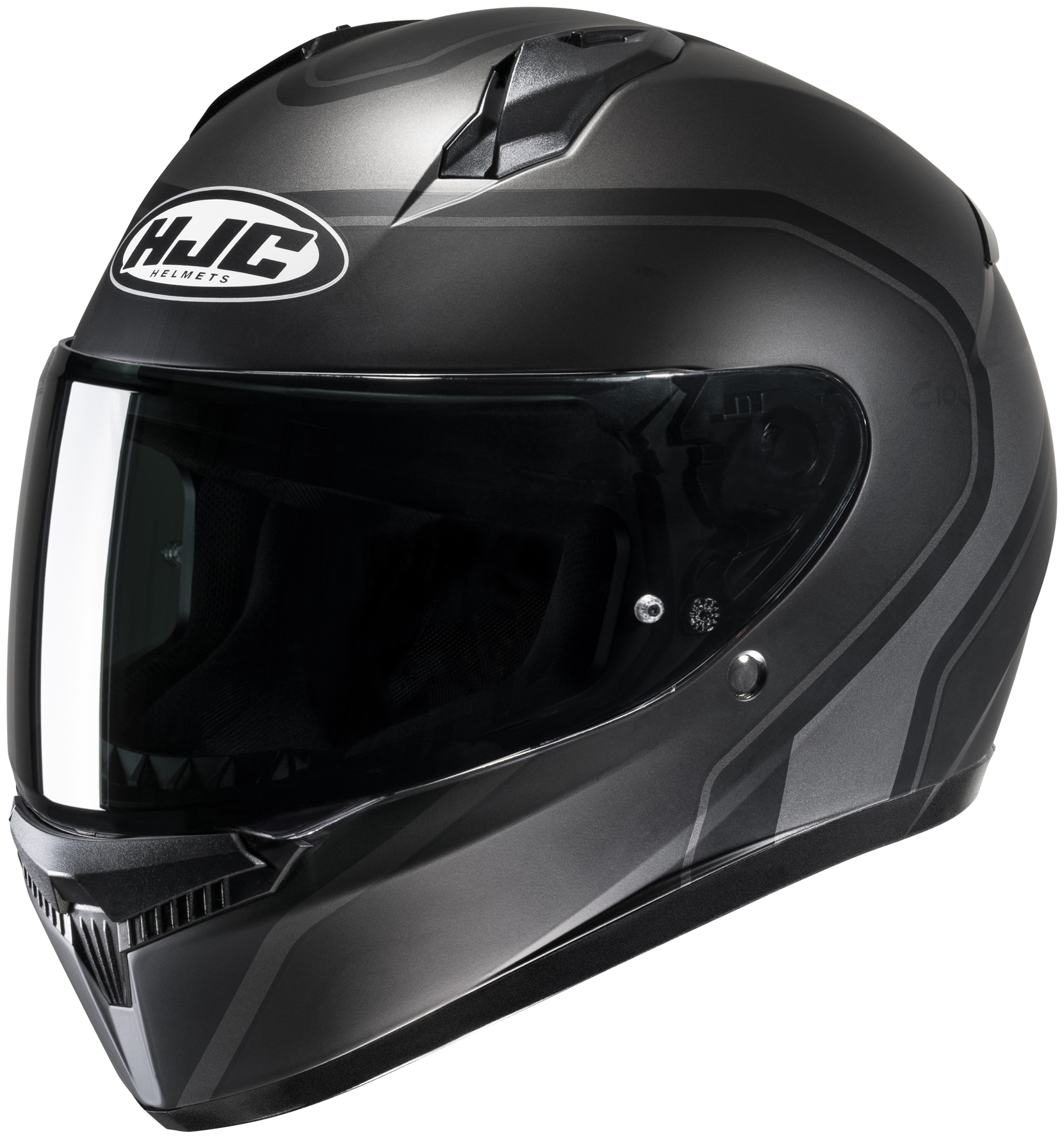 HJC Hjälm C10 Elie Svart/Grå MC5SF 