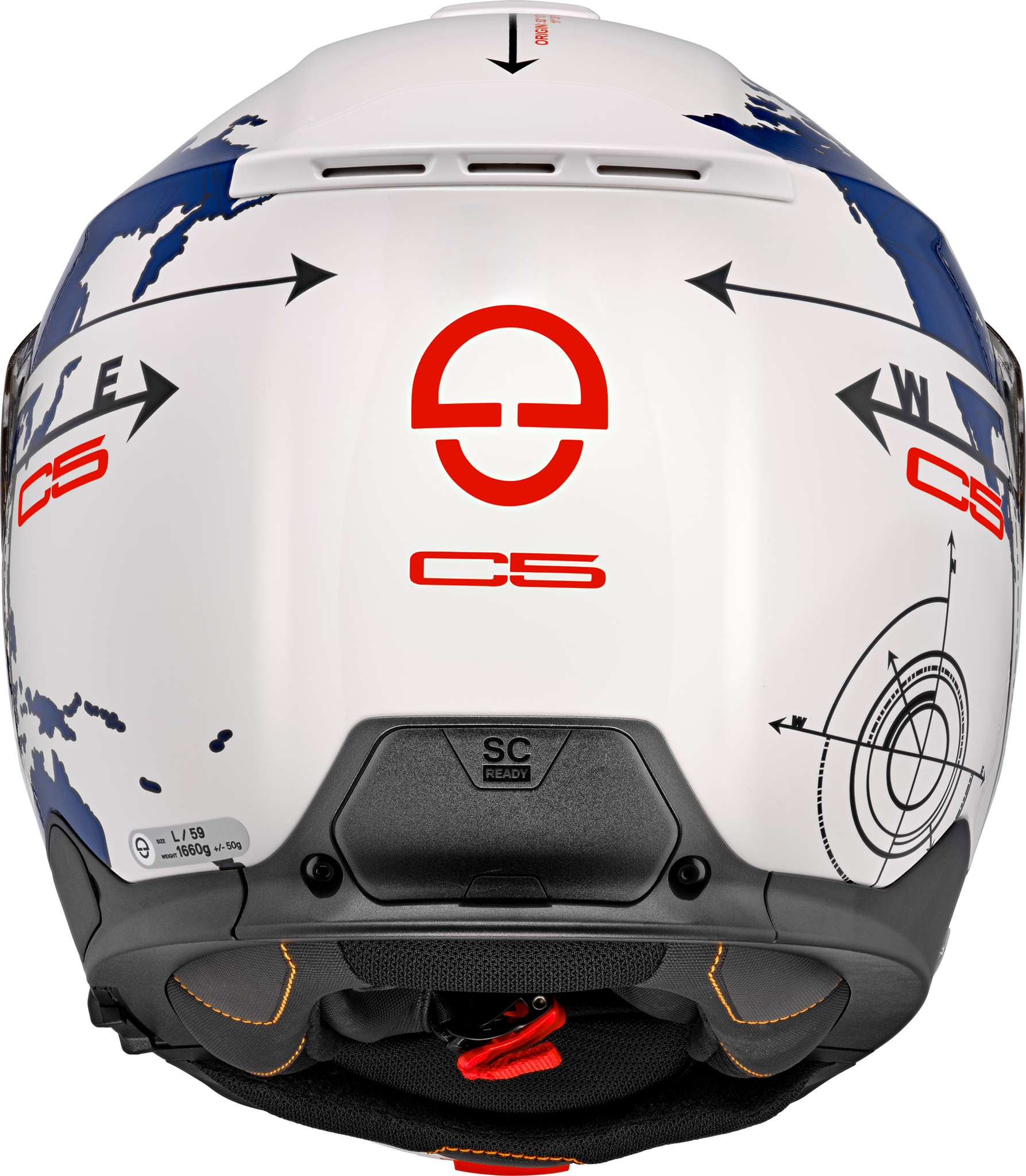 Schuberth Hjälm C5 Globe Blå