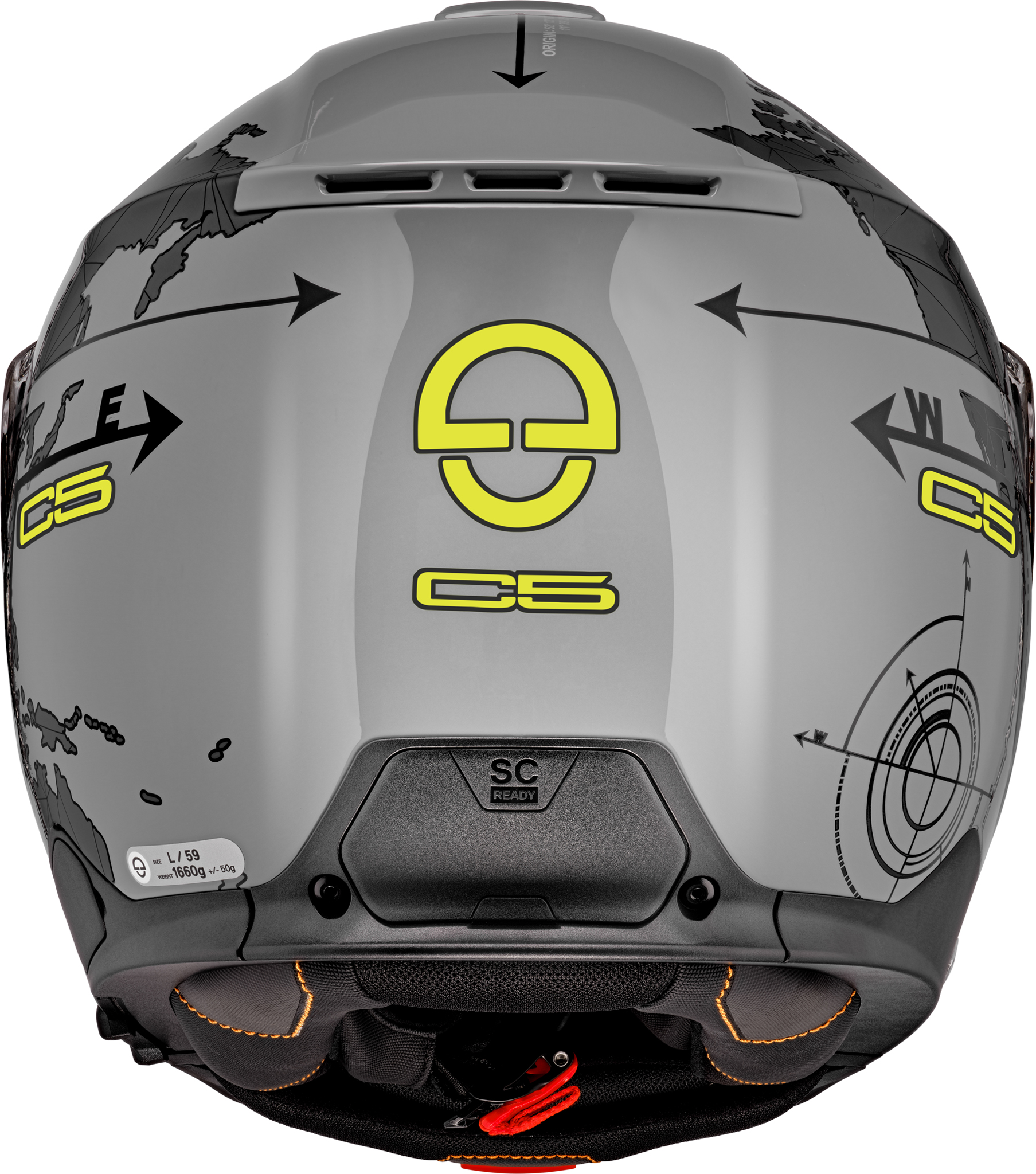 Schuberth Hjälm C5 Globe Grå