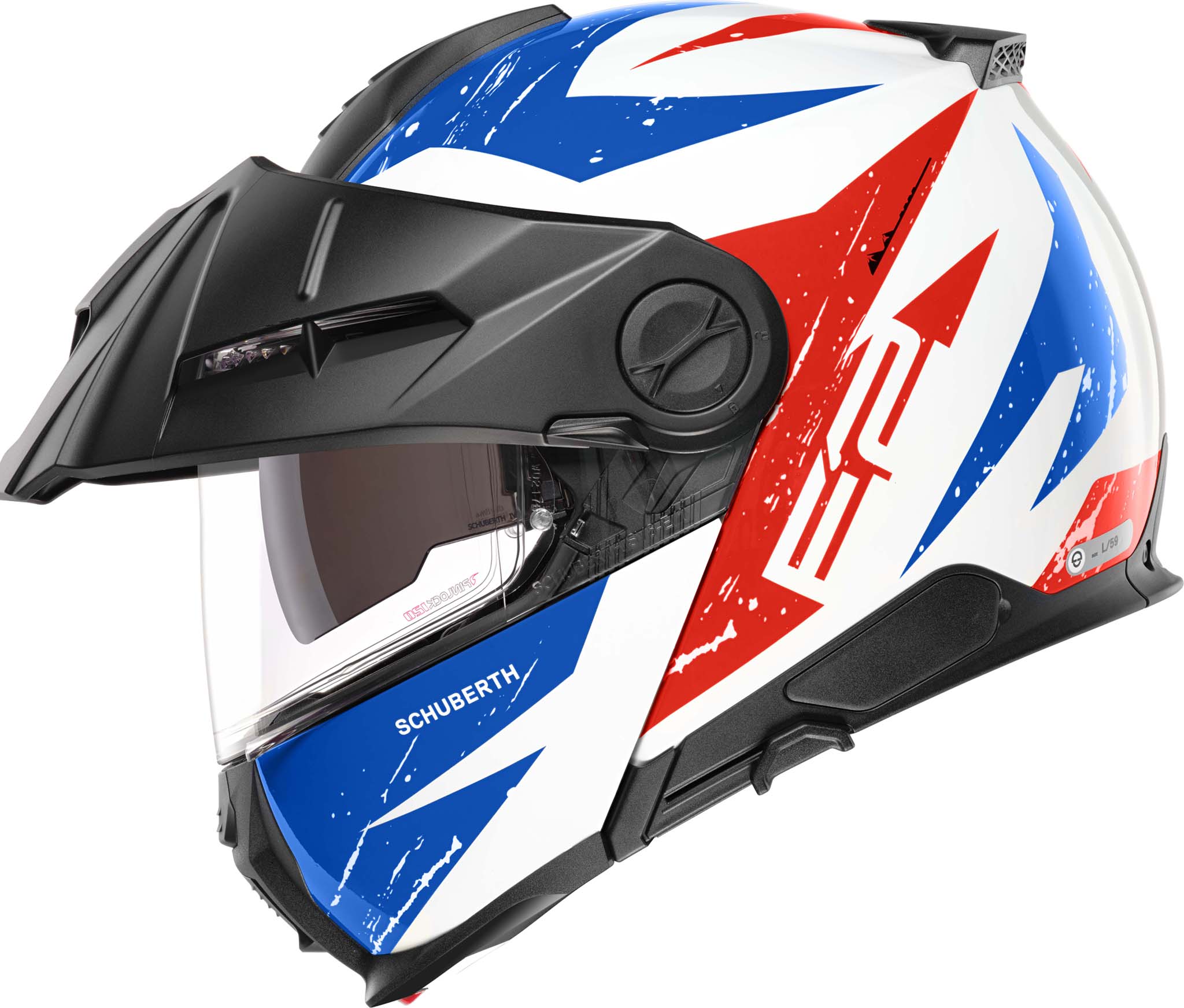 Schuberth Hjälm E2 Explorer Blå