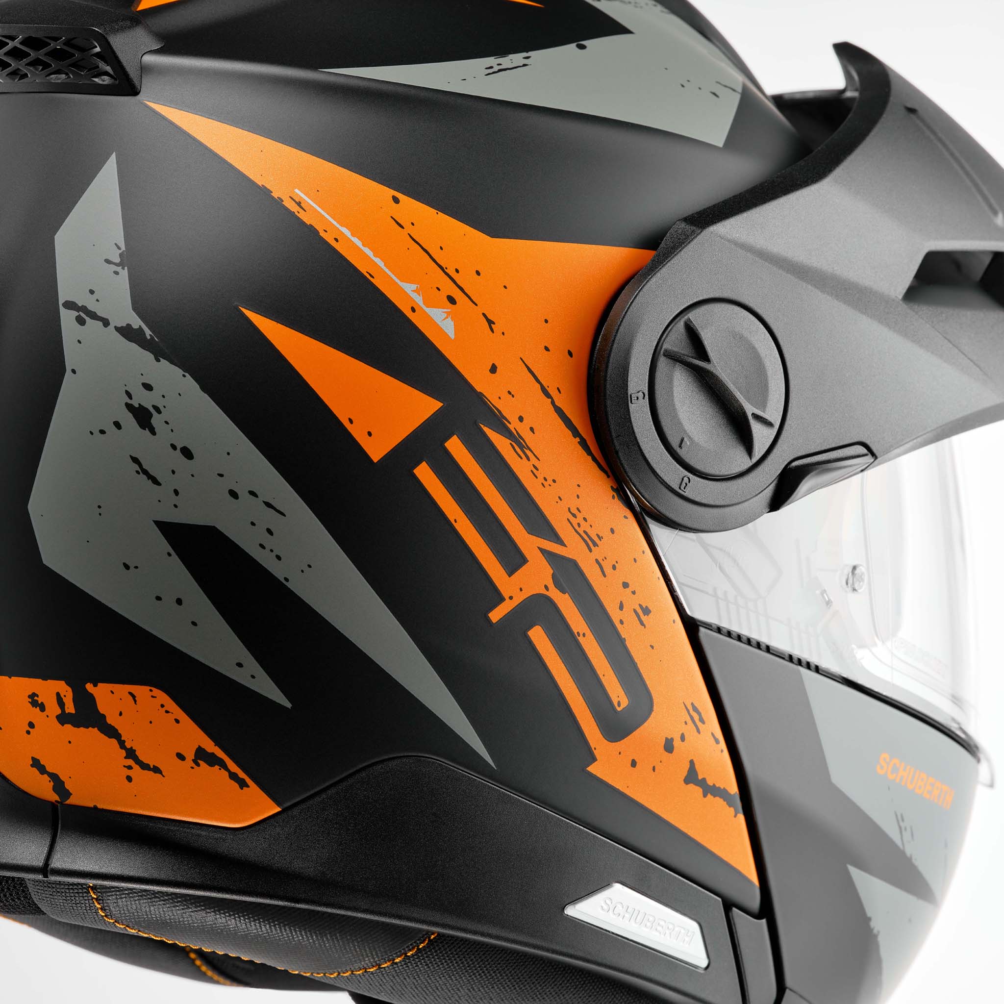 Schuberth Hjälm E2 Explorer Matt Orange