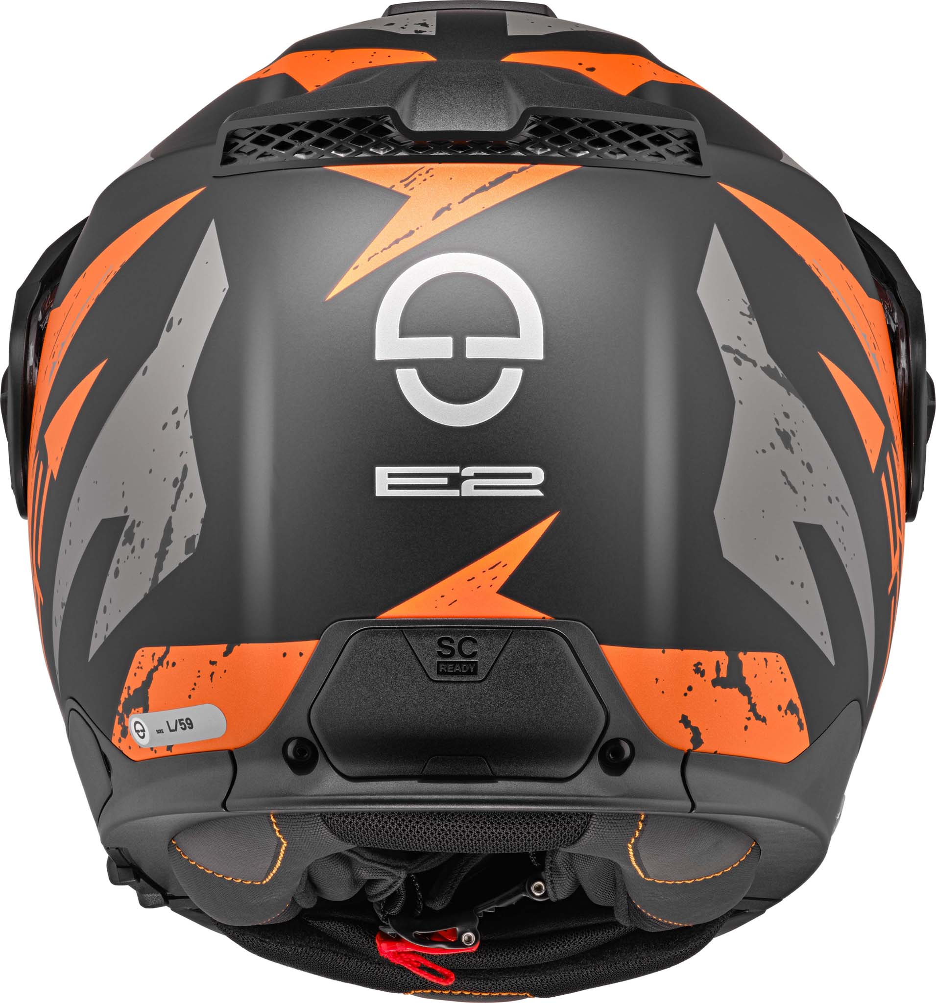 Schuberth Hjälm E2 Explorer Matt Orange