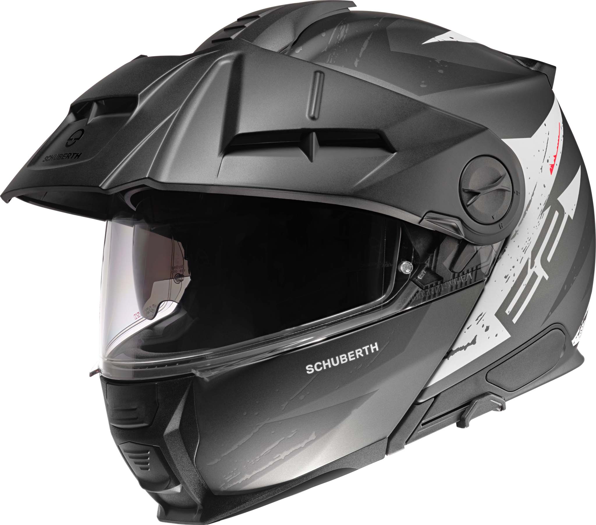 Schuberth Hjälm E2 Explorer Matt Antrasit