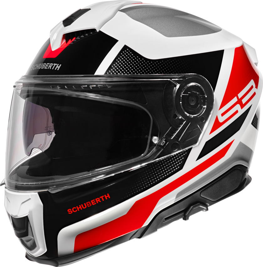 Schuberth Hjälm S3 Daytona Röd/Vit