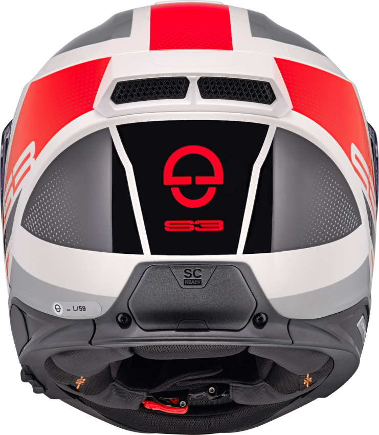 Schuberth Hjälm S3 Daytona Röd/Vit