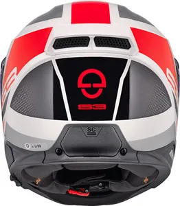 Schuberth Hjälm S3 Daytona Röd/Vit
