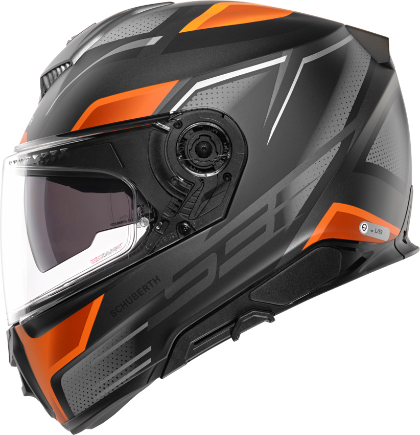 Schuberth Hjälm S3 Storm Matt Orange