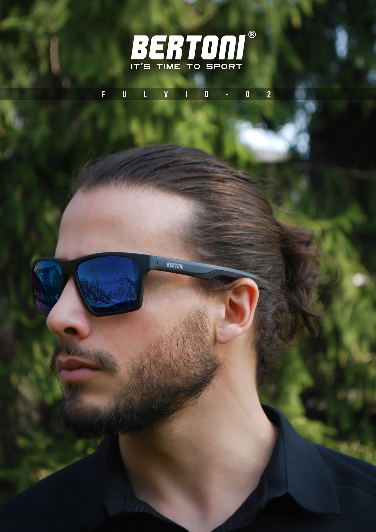 Bertoni Eyewear FULVIO 02 black/blue