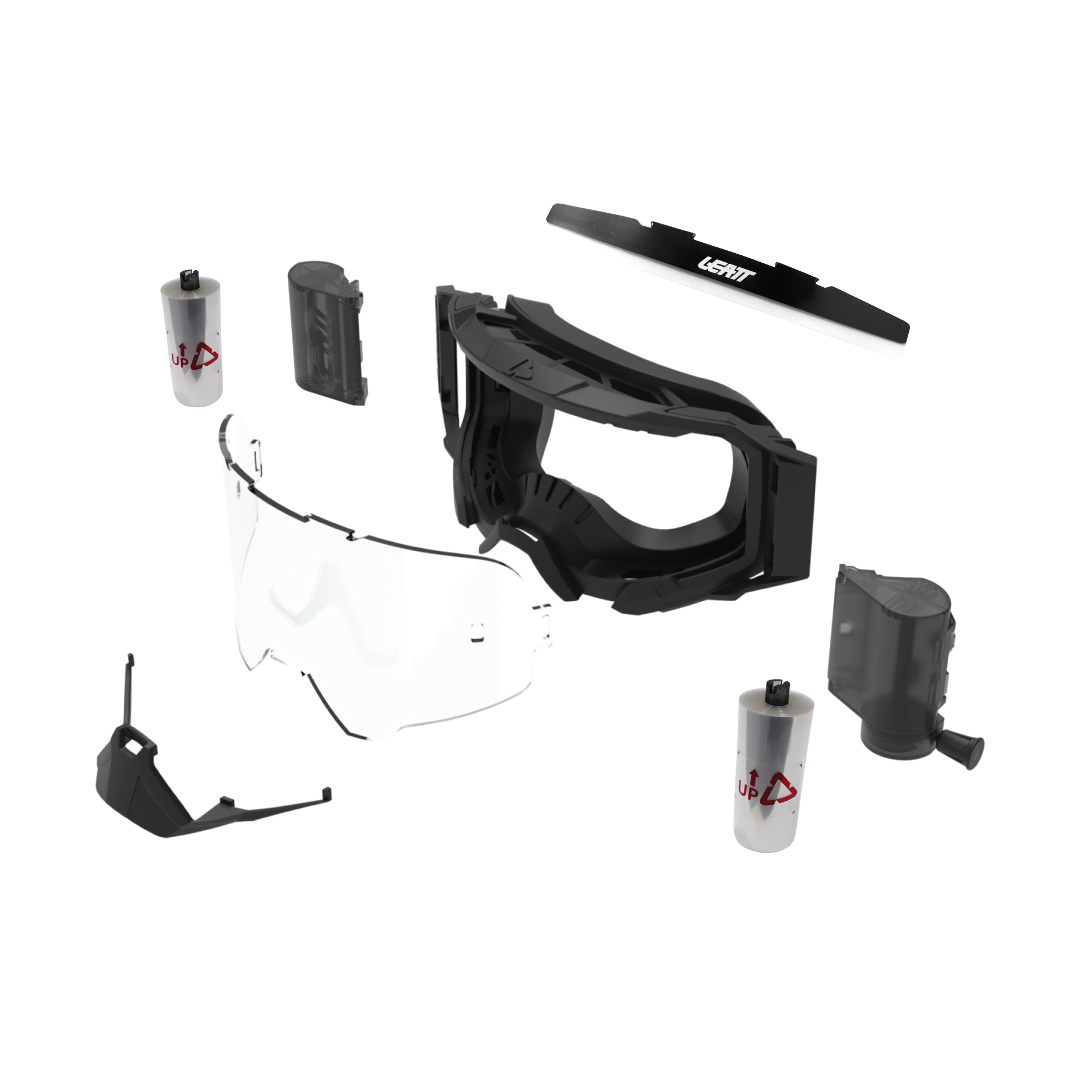 Leatt Goggle Velocity 5.5 Roll-Off Forge Clear 83%