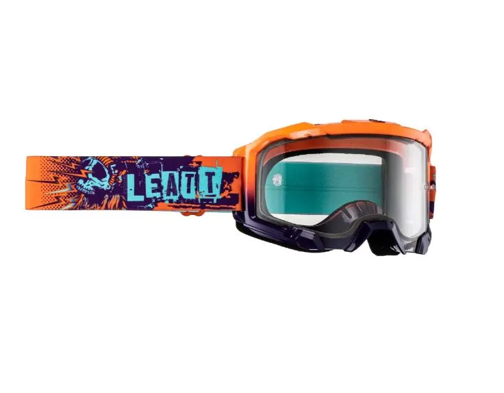 Leatt Goggle Velocity 4.5 Orange Clear 83%