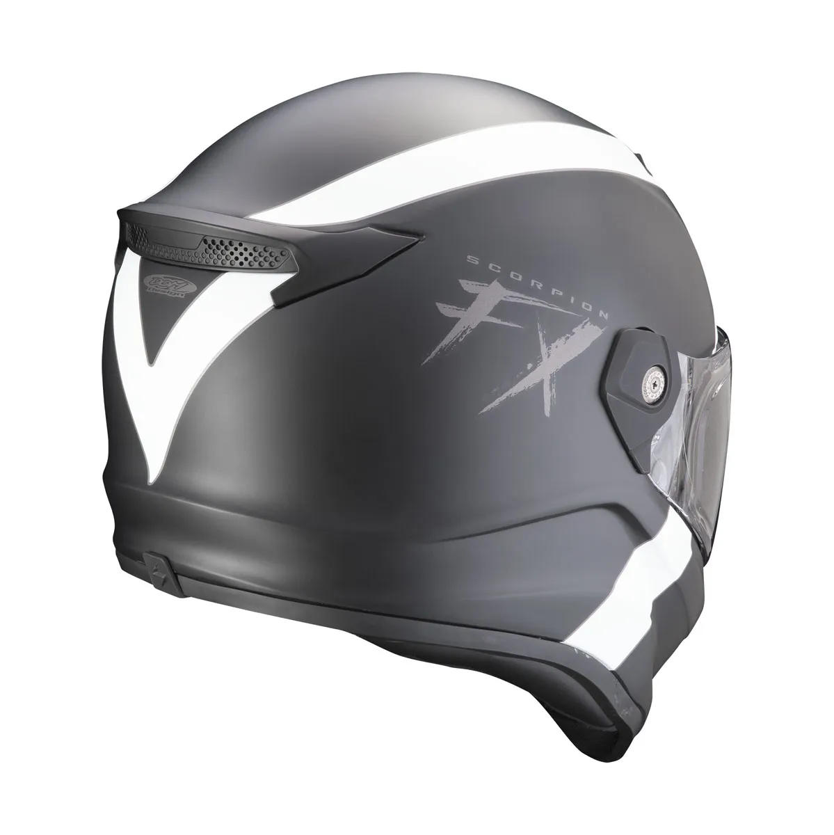 SCORPION Hjälm EXO-Covert FX Gallus matt svart/vit