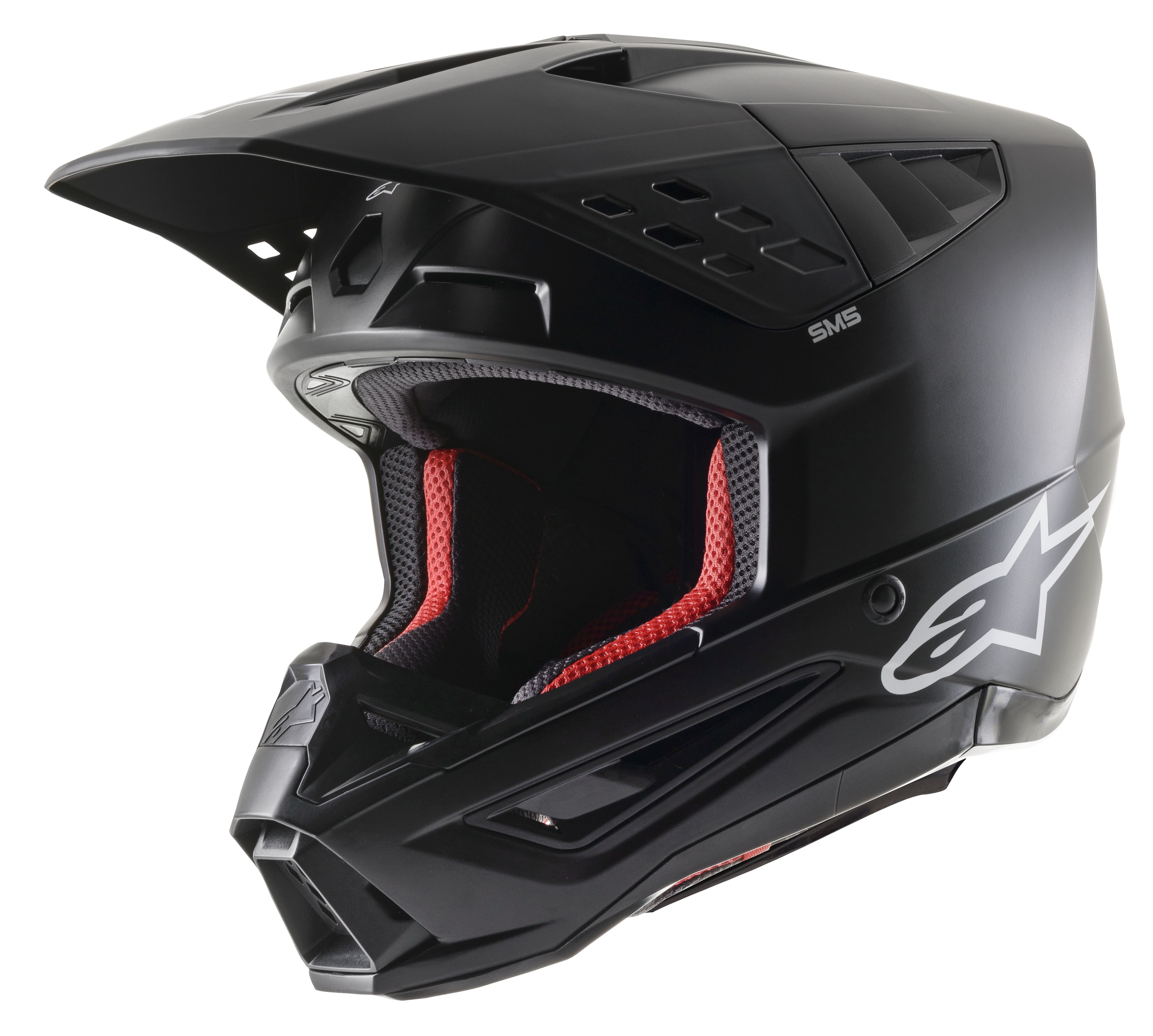Alpinestars Hjälm S-M5 2206 Mattsvart