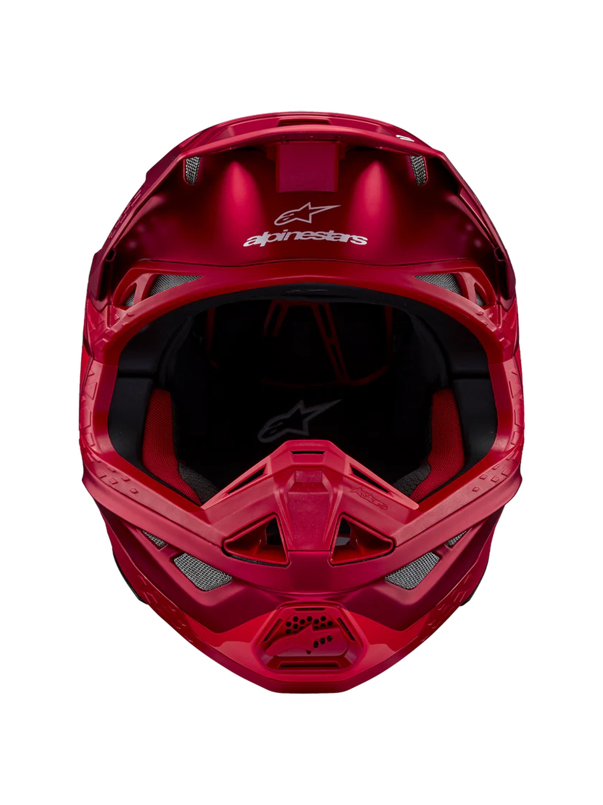 Alpinestars Hjälm S-M10 2206 Flood Röd Fluo