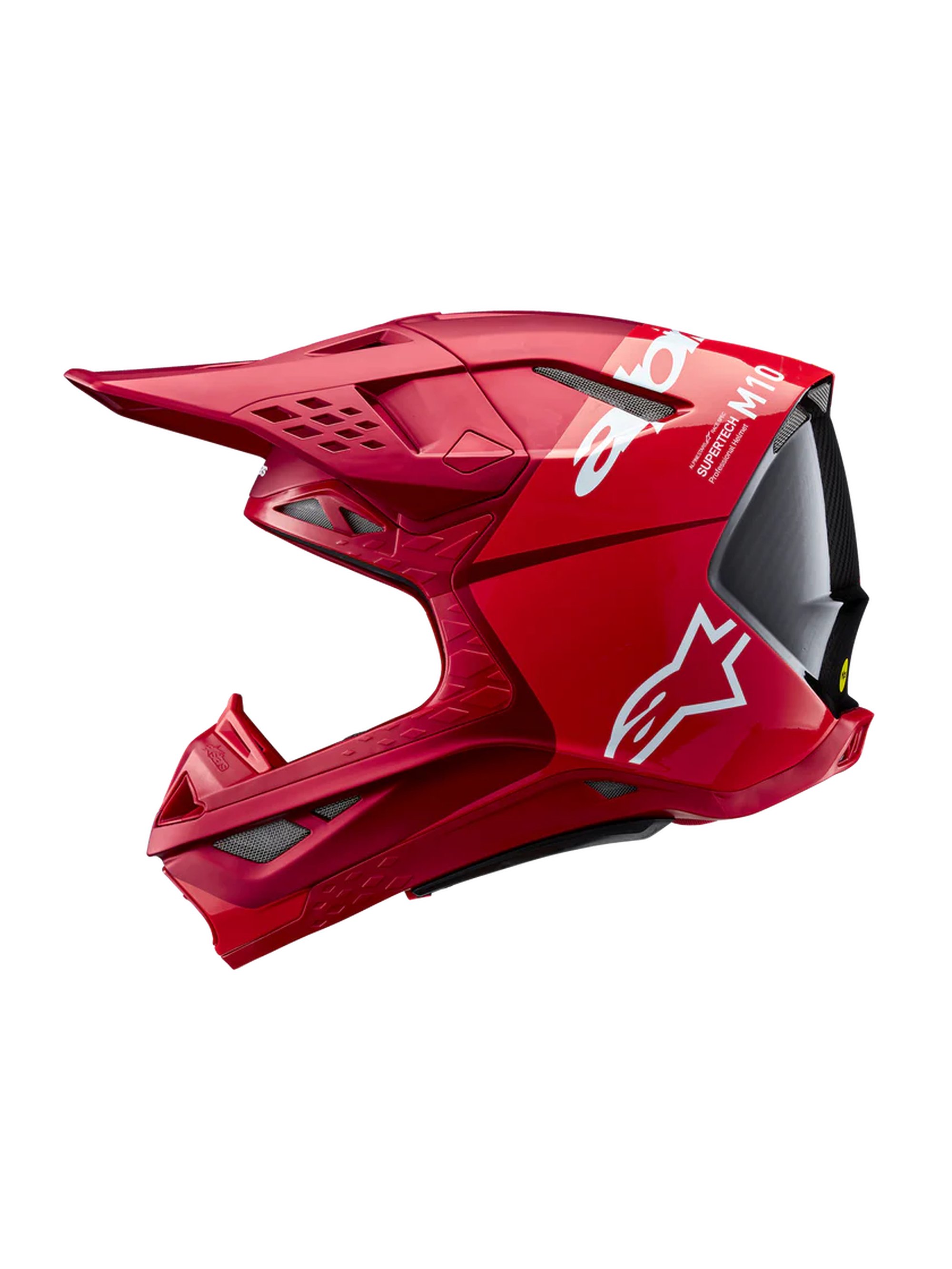 Alpinestars Hjälm S-M10 2206 Flood Röd Fluo