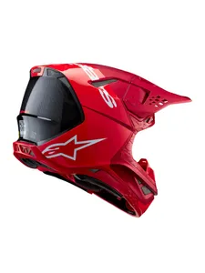 Alpinestars Hjälm S-M10 2206 Flood Röd Fluo