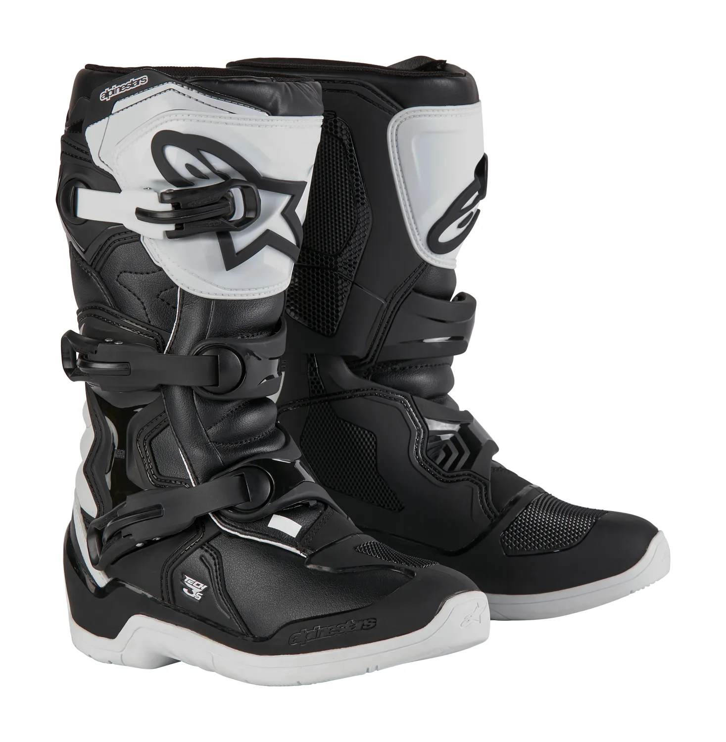 Alpinestars Stövlar Tech 3s Junior Svart/Vit 