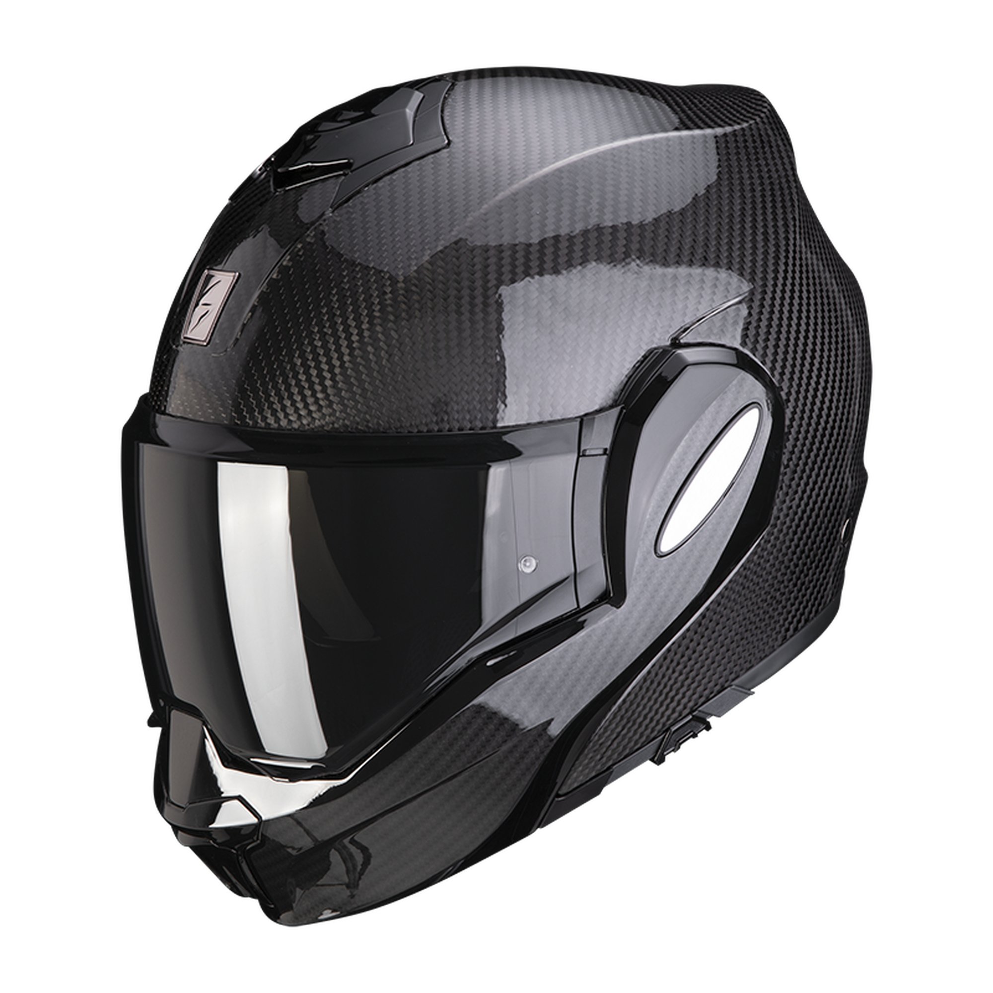 SCORPION Helmet EXO-TECH EVO CARBON solid black