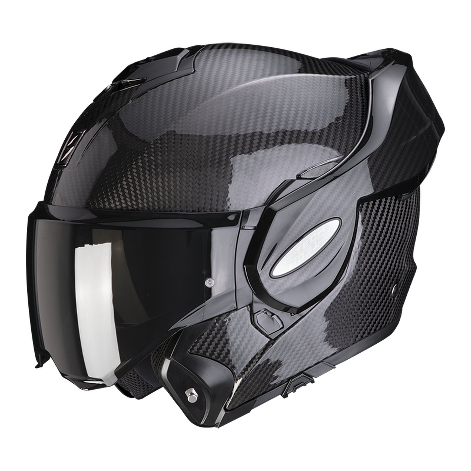 SCORPION Helmet EXO-TECH EVO CARBON solid black