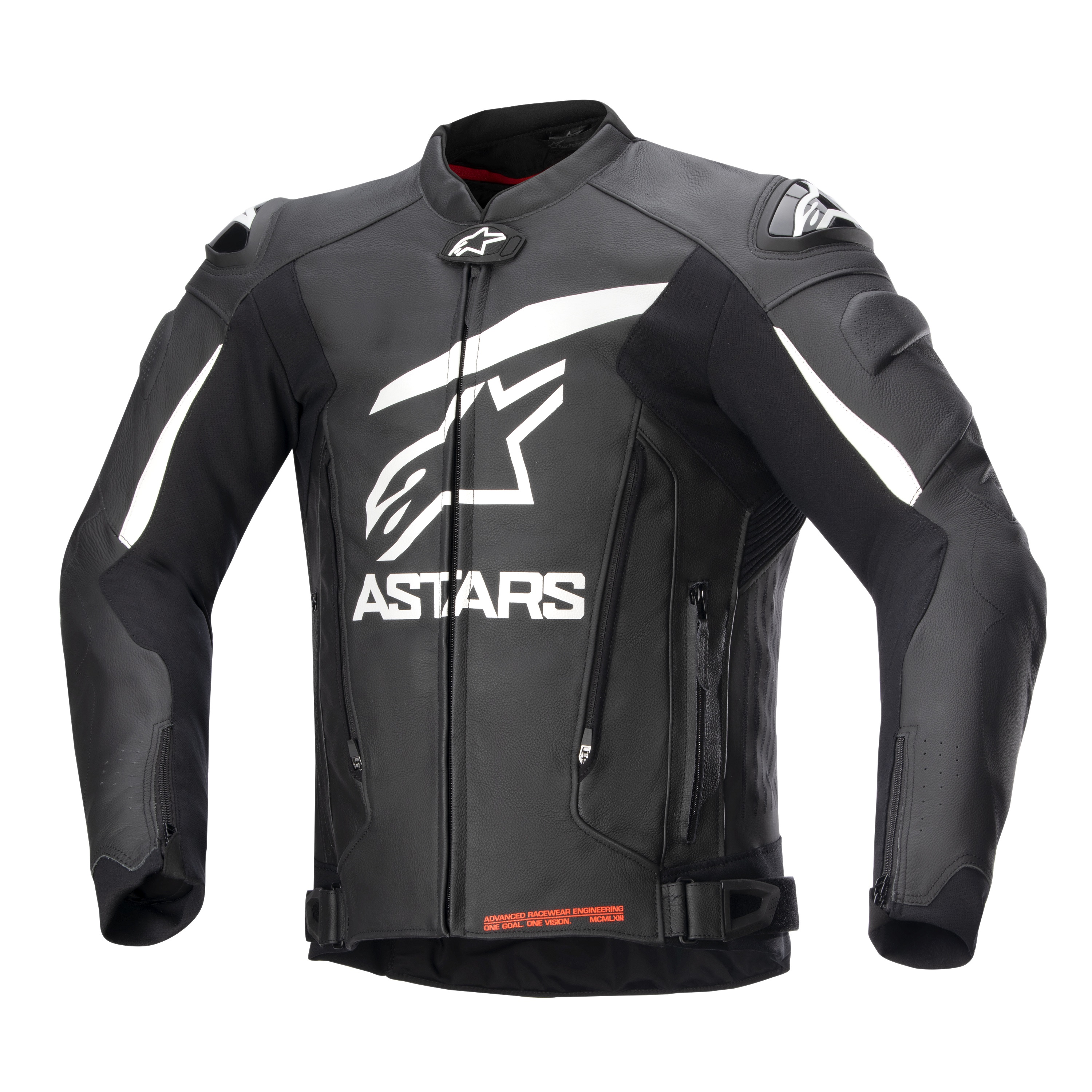 Alpinestars Skinnjacka GP Plus R v4 Svart/Vit