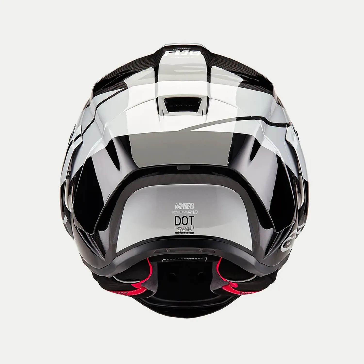 Alpinestars Hjälm Supertech R10 Element Svart/Carb/Silver