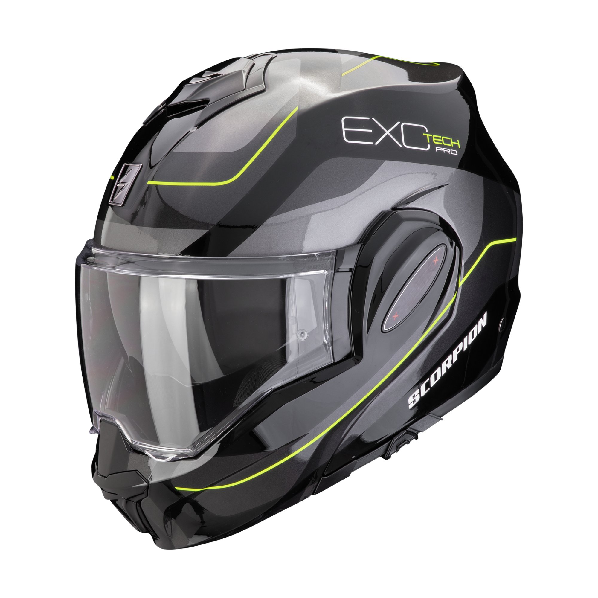 SCORPION Hjälm EXO-TECH EVO PRO Commuta svart/gul