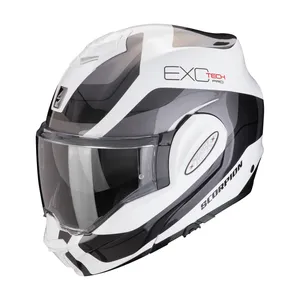 SCORPION Hjälm EXO-TECH EVO PRO Commuta vit/röd