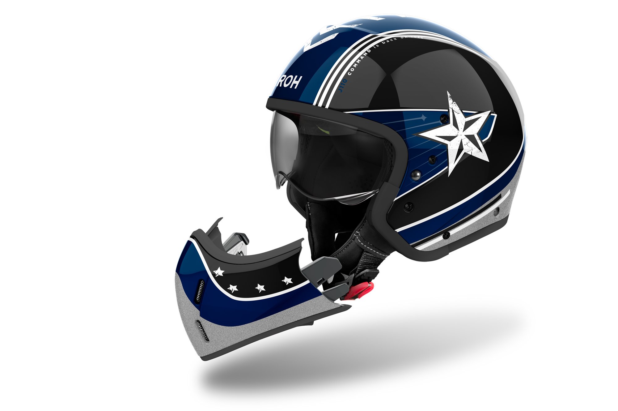 Airoh Hjälm J 110 Command Octane Gloss