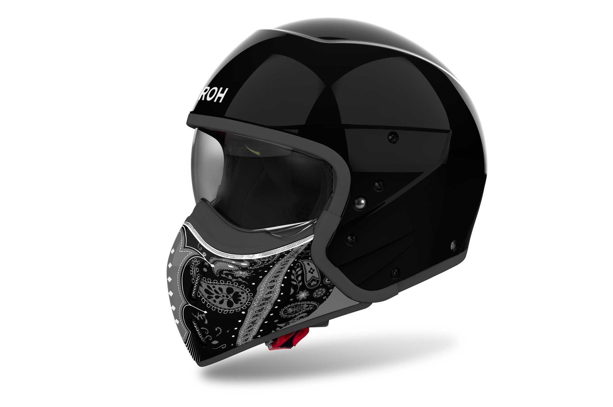 Airoh Hjälm J 110 Paesly Black Gloss