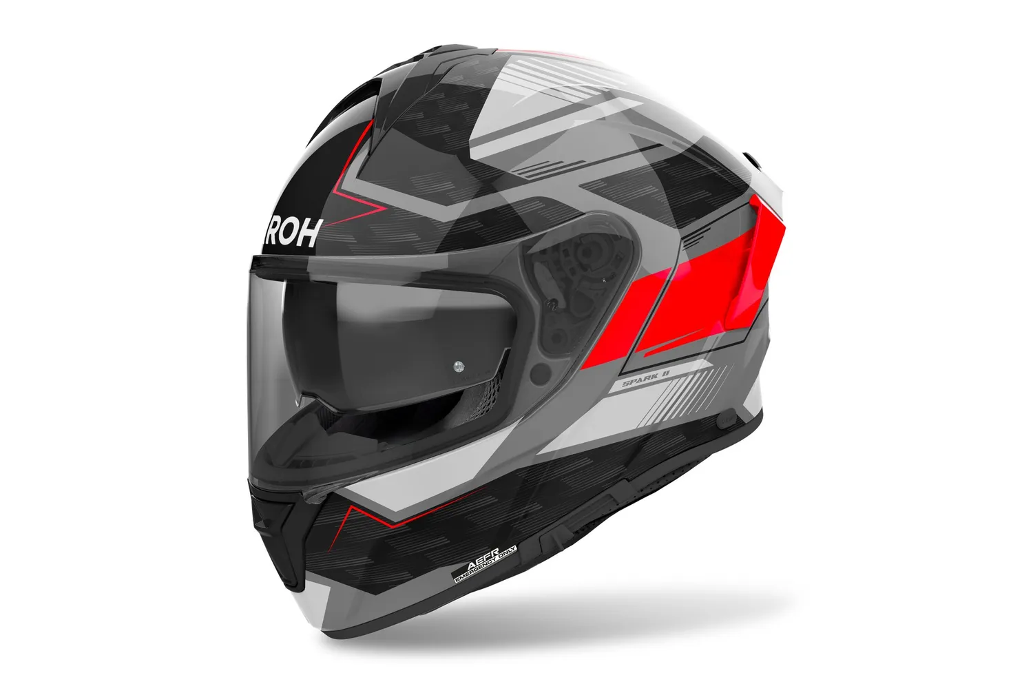 Airoh Hjälm Spark 2 Zenith Red Gloss