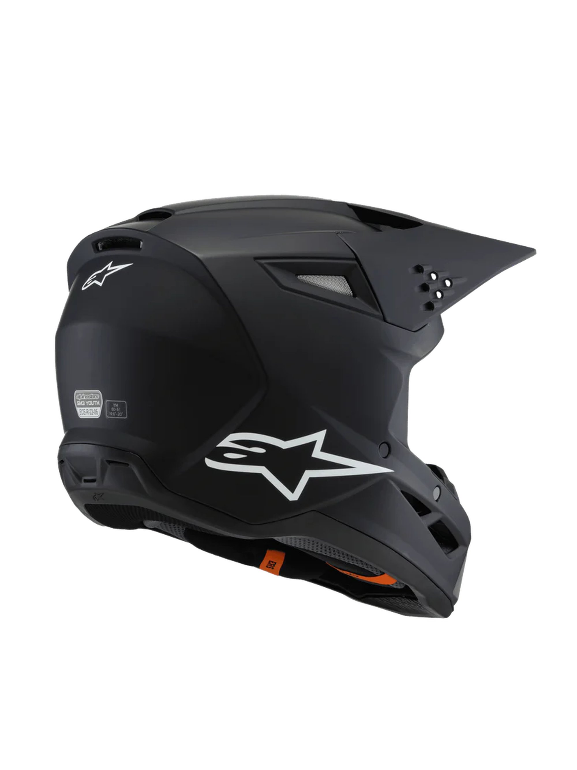 Alpinestars Hjälm SM3 Youth Mattsvart 