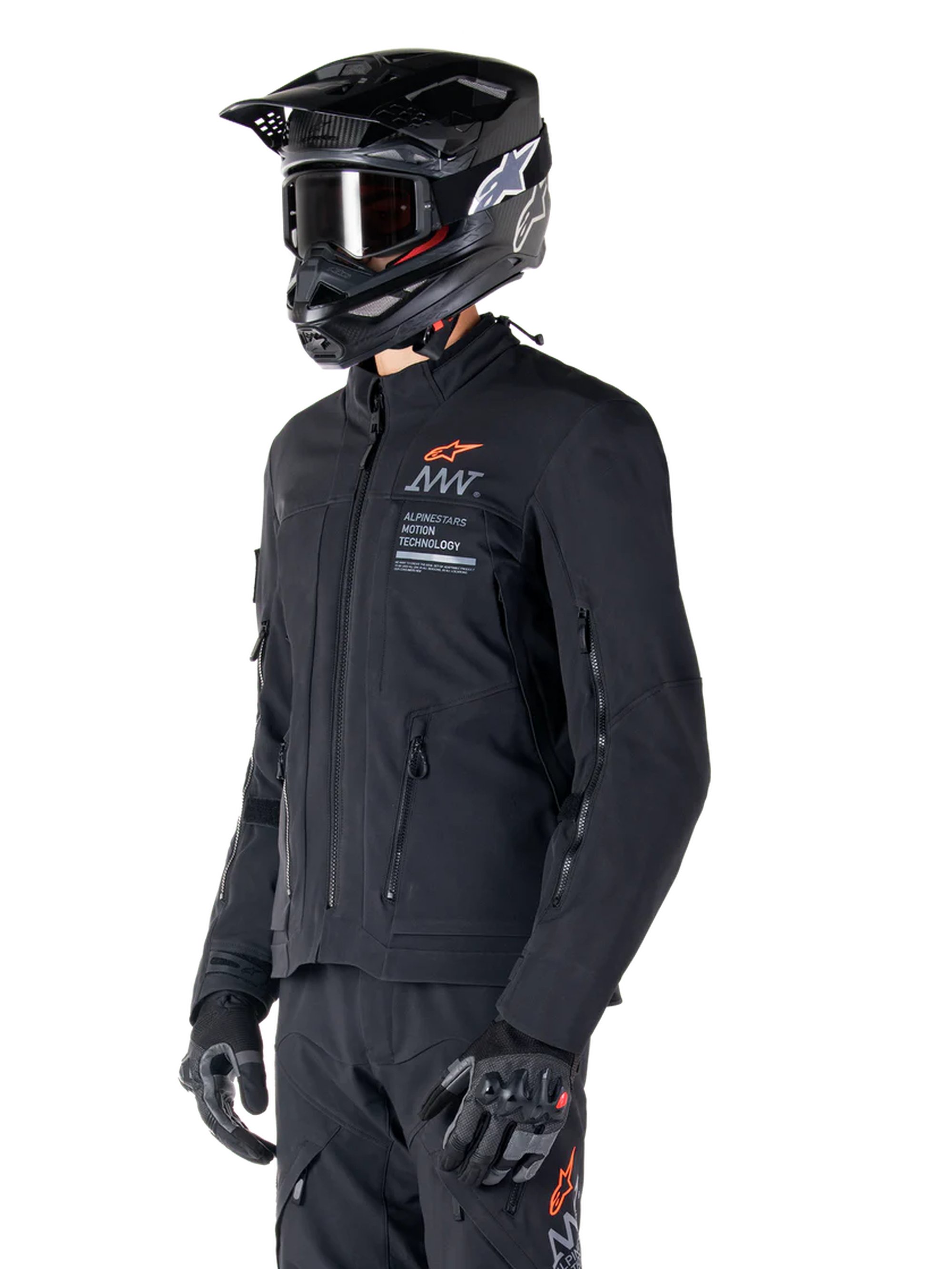 Alpinestars Jacka AMT-8 Strech Drystar XF Svart 