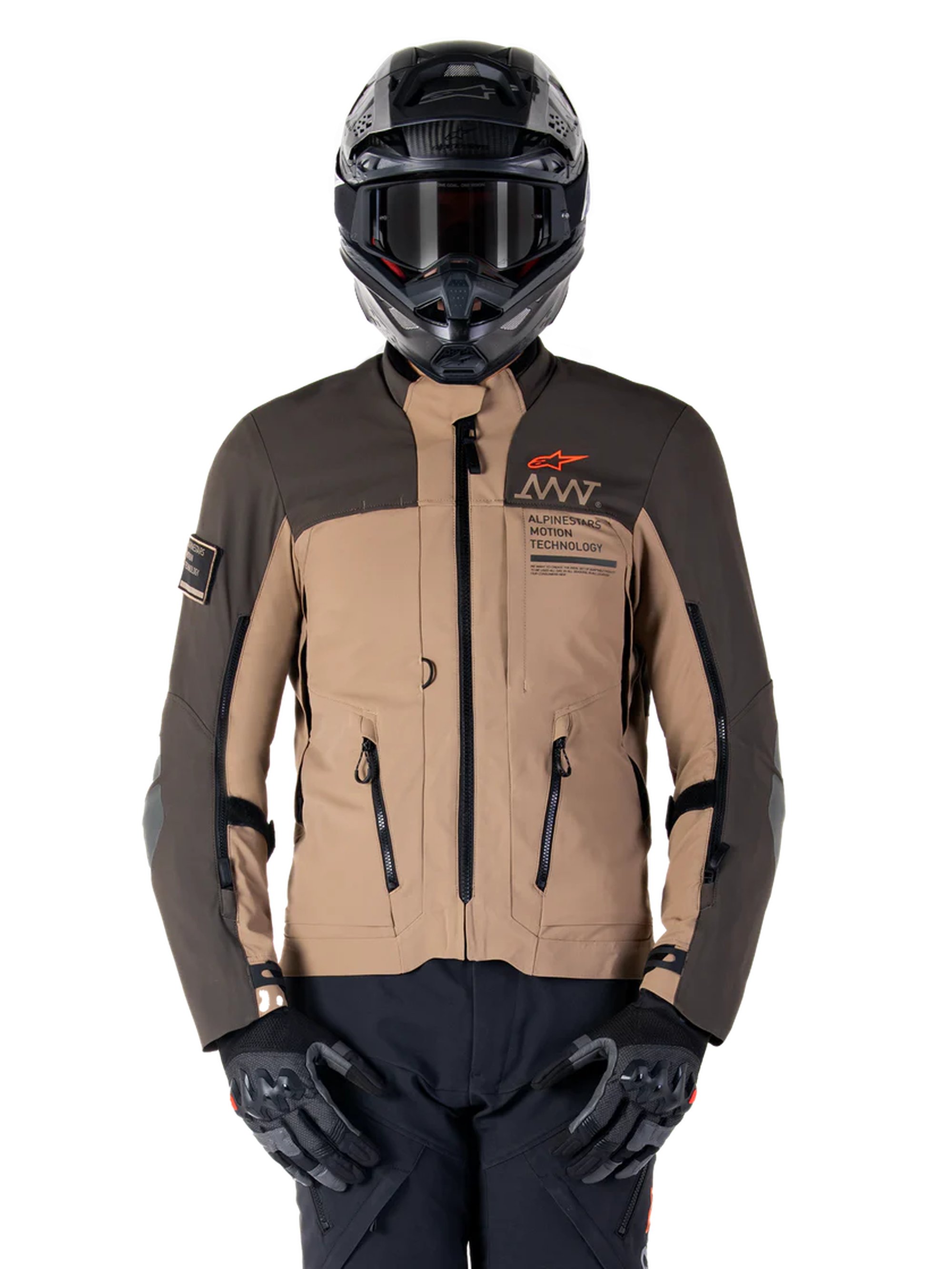 Alpinestars Jacka AMT-8 Strech Drystar XF Brun
