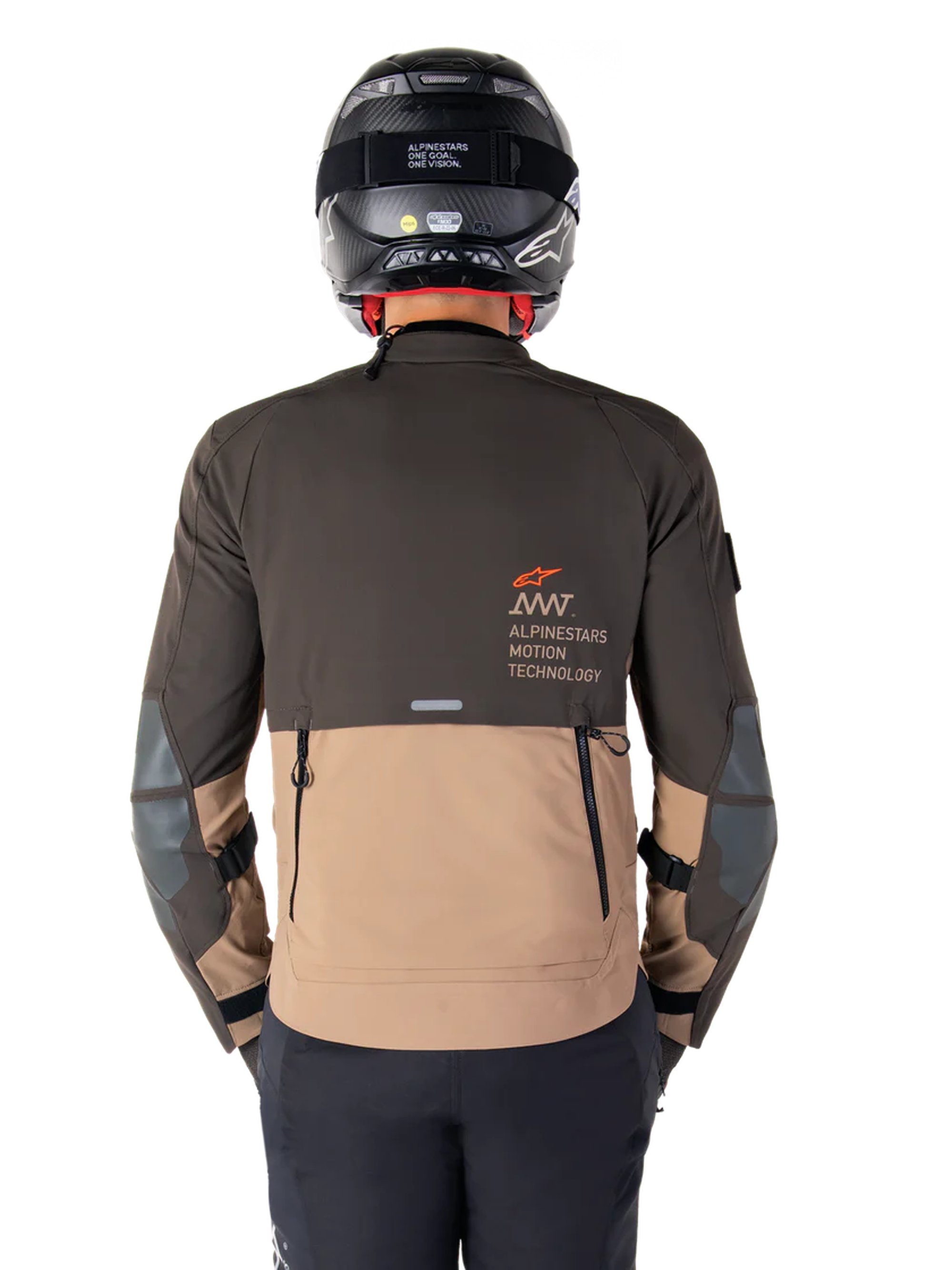 Alpinestars Jacka AMT-8 Strech Drystar XF Brun