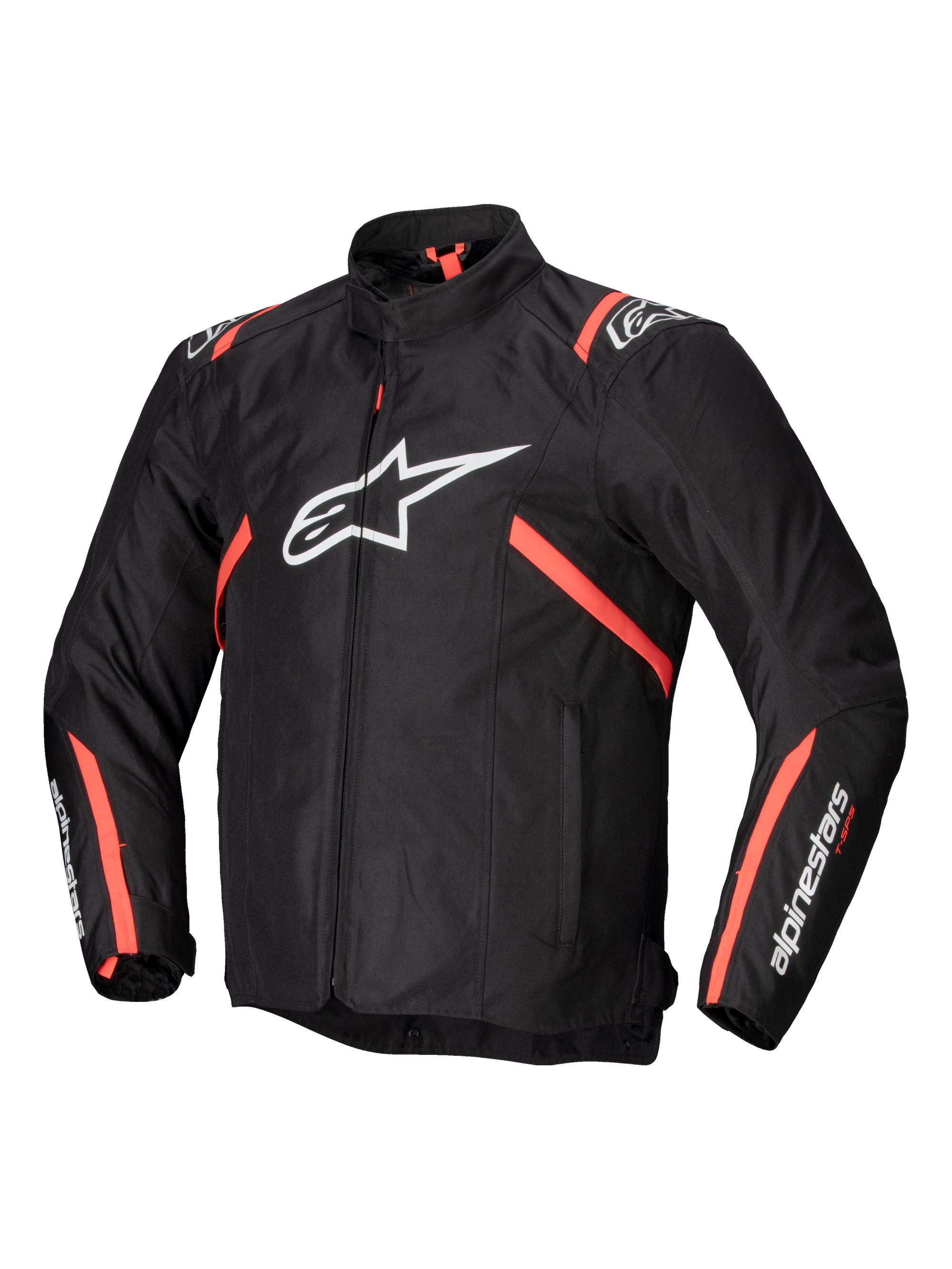 Alpinestars Jacka T-SPS v2 Vattentät Svart/Vit/Röd Fluo 