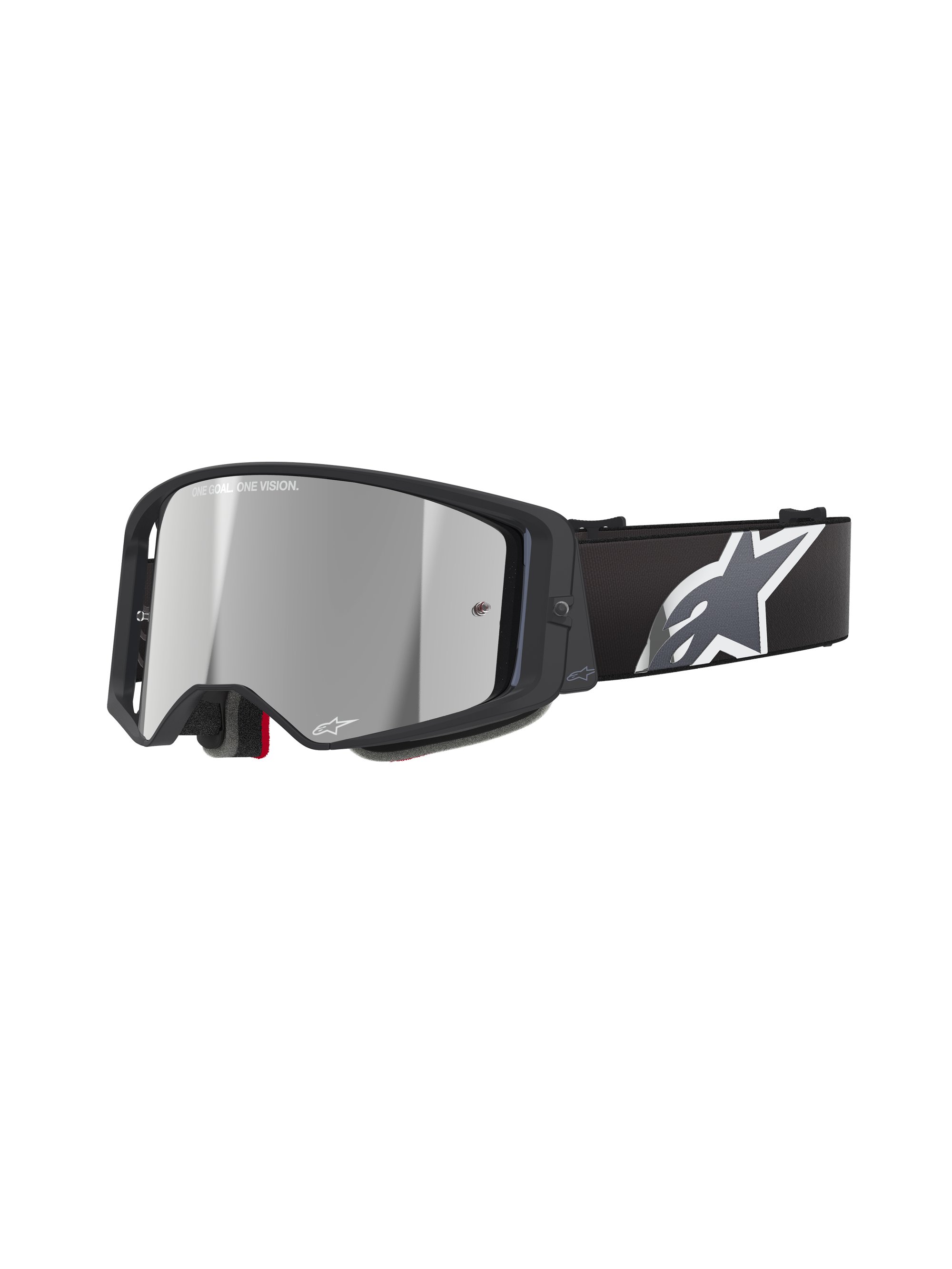 Alpinestars Goggle Supertech CORP Svart/Grå Spegel/Silver