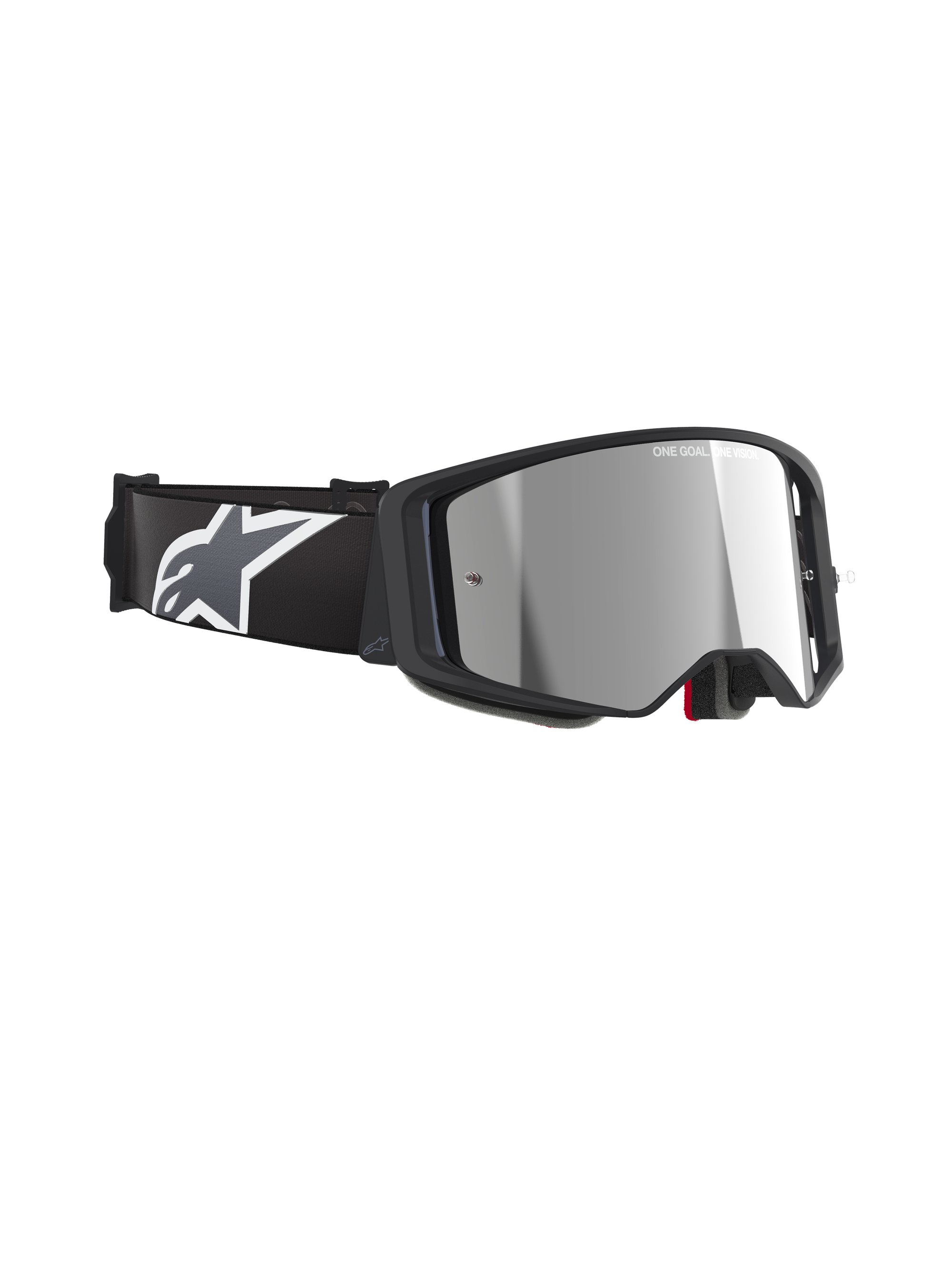 Alpinestars Goggle Supertech CORP Svart/Grå Spegel/Silver