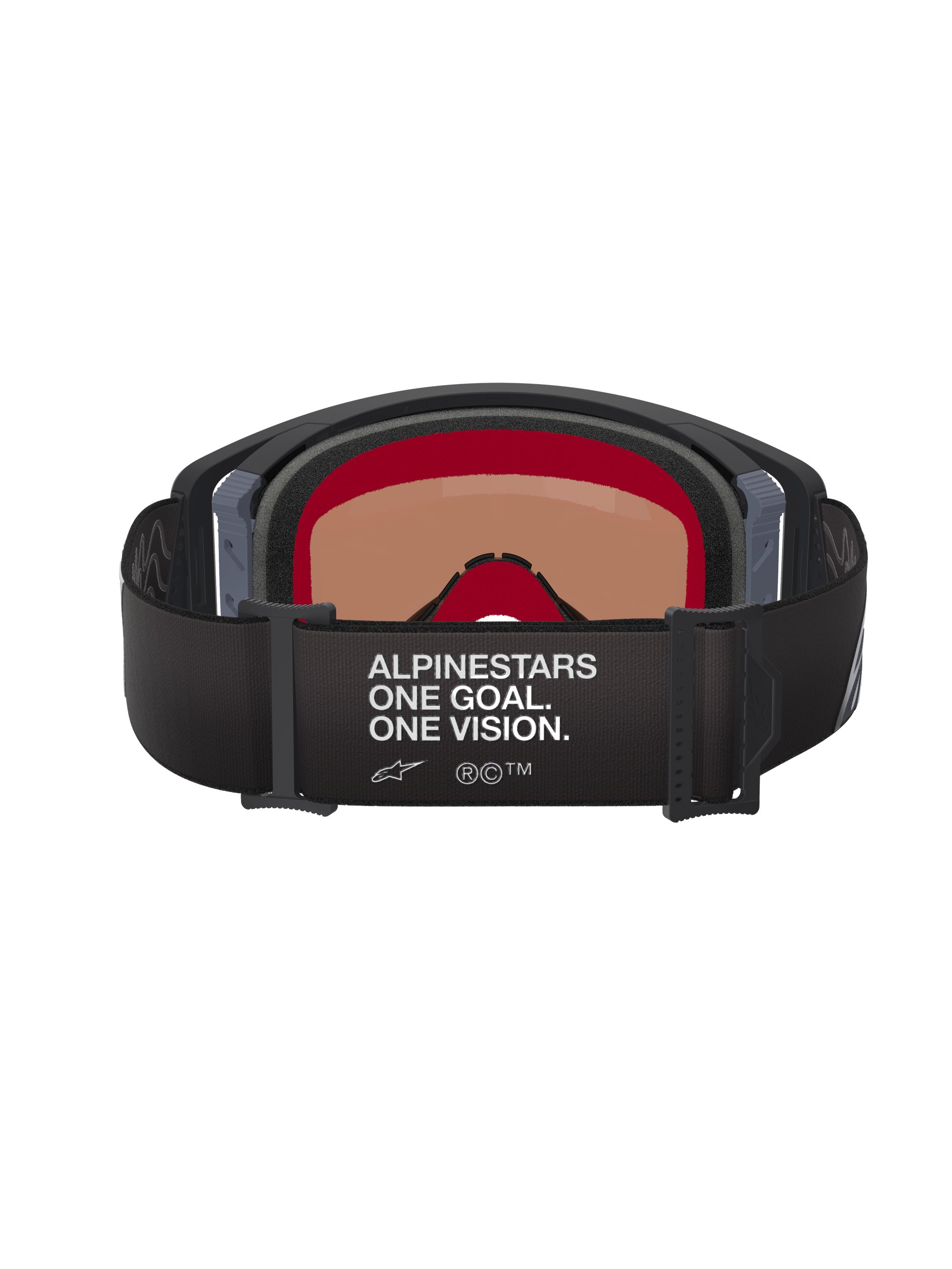 Alpinestars Goggle Supertech CORP Svart/Grå Spegel/Silver