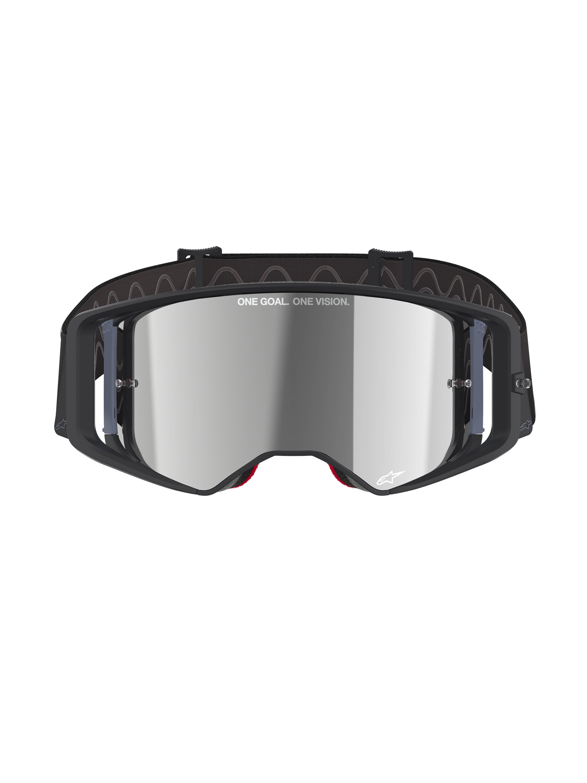 Alpinestars Goggle Supertech CORP Svart/Grå Spegel/Silver
