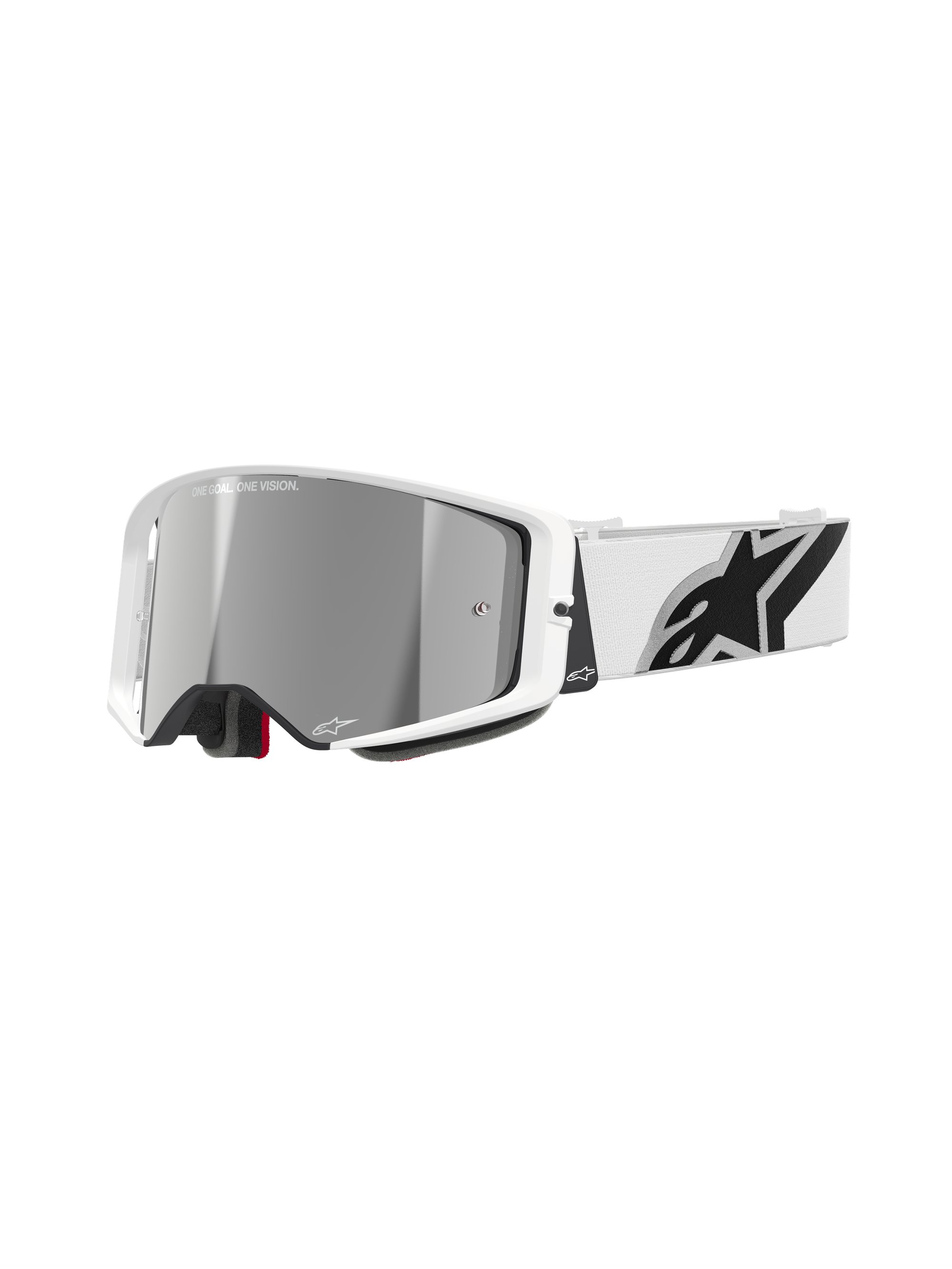Alpinestars Goggle Supertech CORP Vit/Spegel Silver