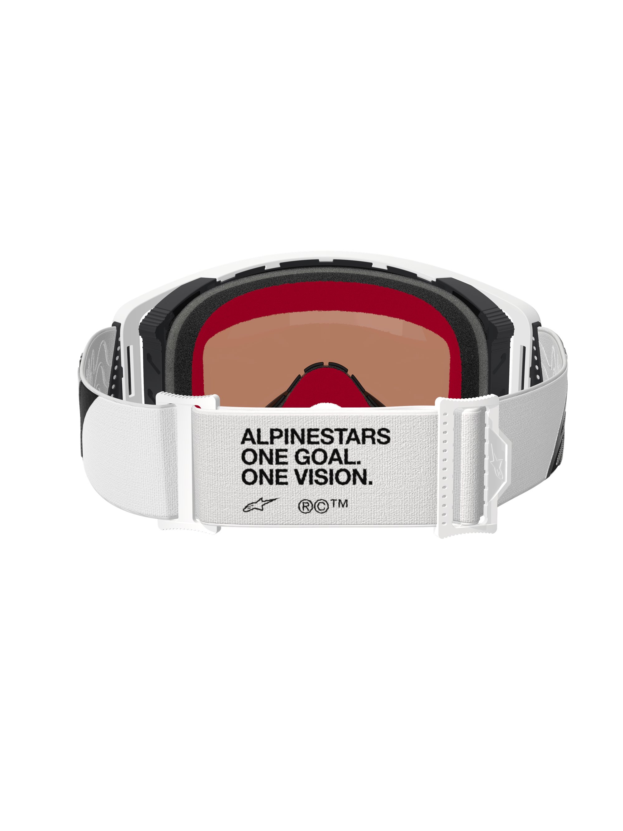 Alpinestars Goggle Supertech CORP Vit/Spegel Silver
