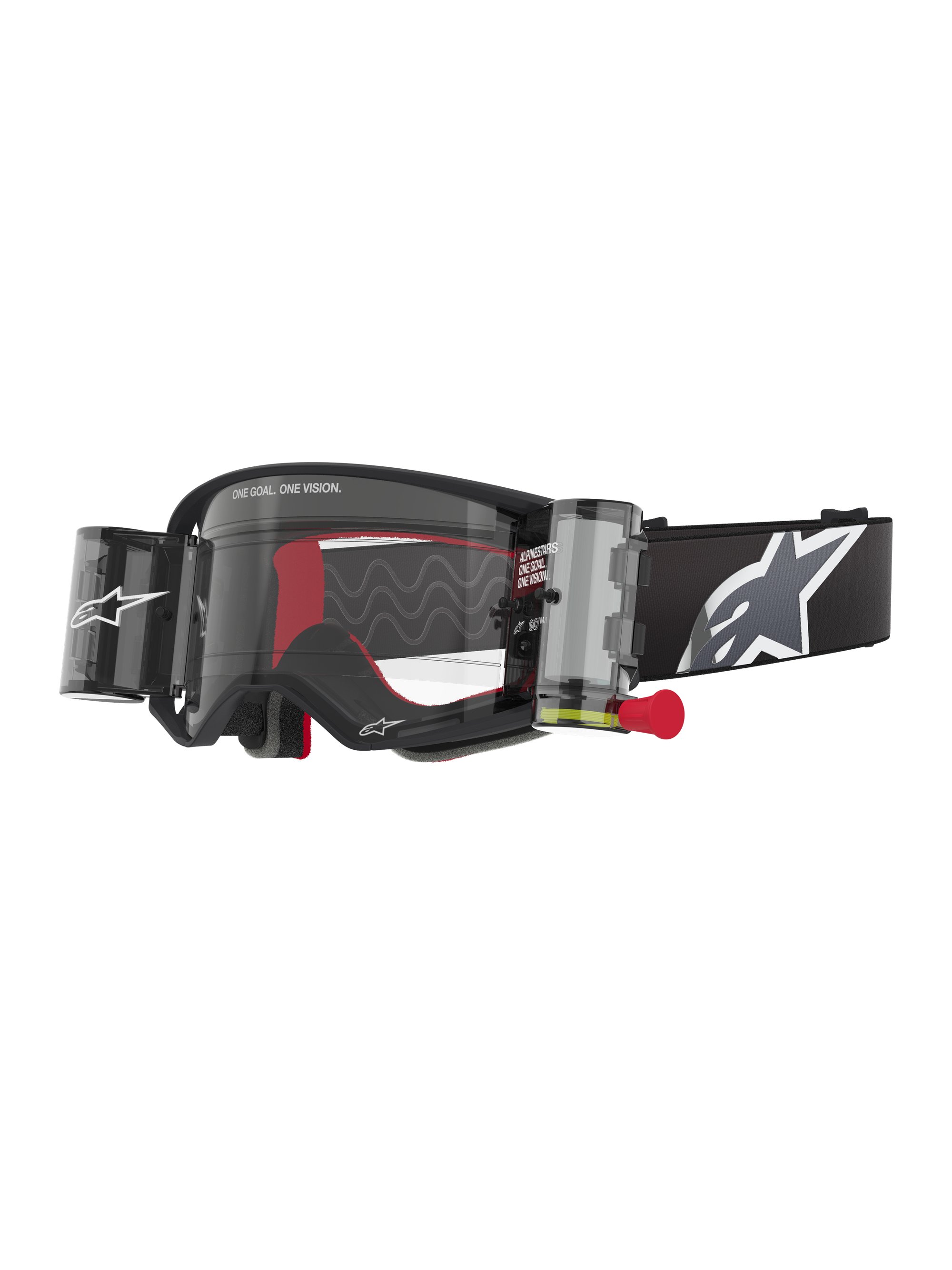 Alpinestars Goggle Supertech CORP Svart/Grå/Klart ROLL-OFF