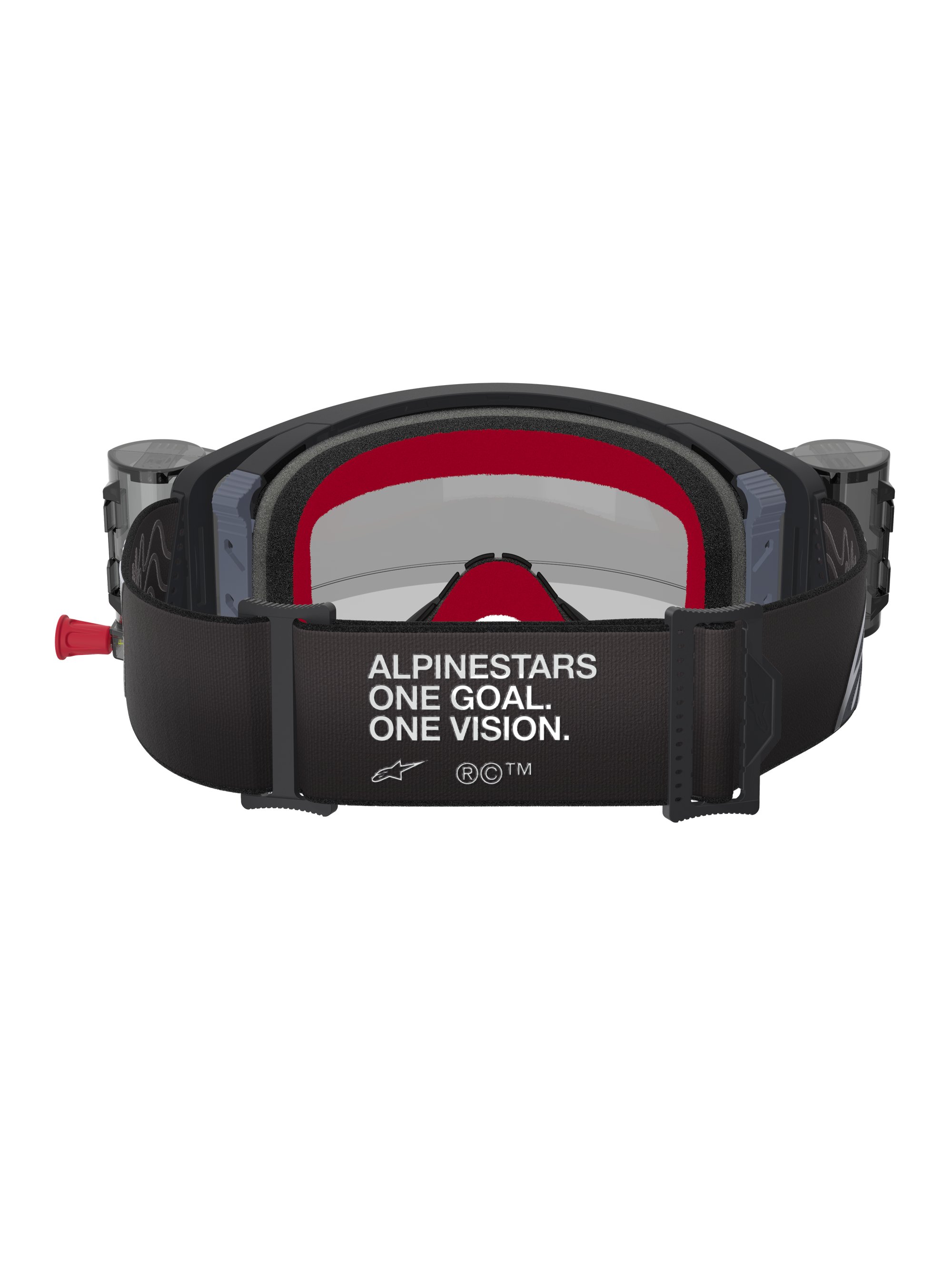 Alpinestars Goggle Supertech CORP Svart/Grå/Klart ROLL-OFF